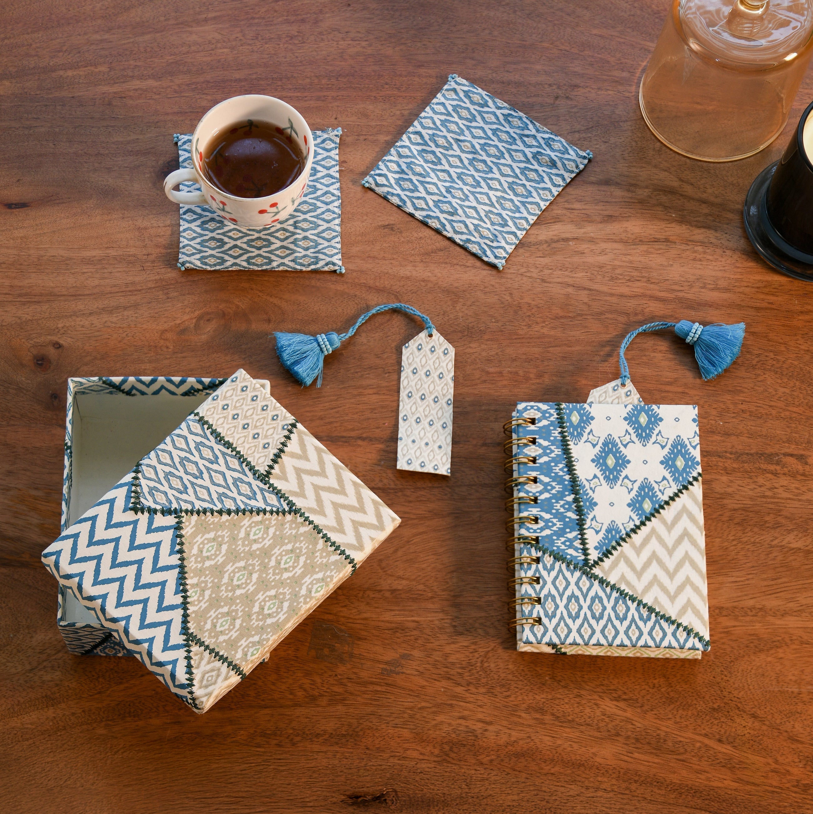 Patchwork Deskmate Gift Set
