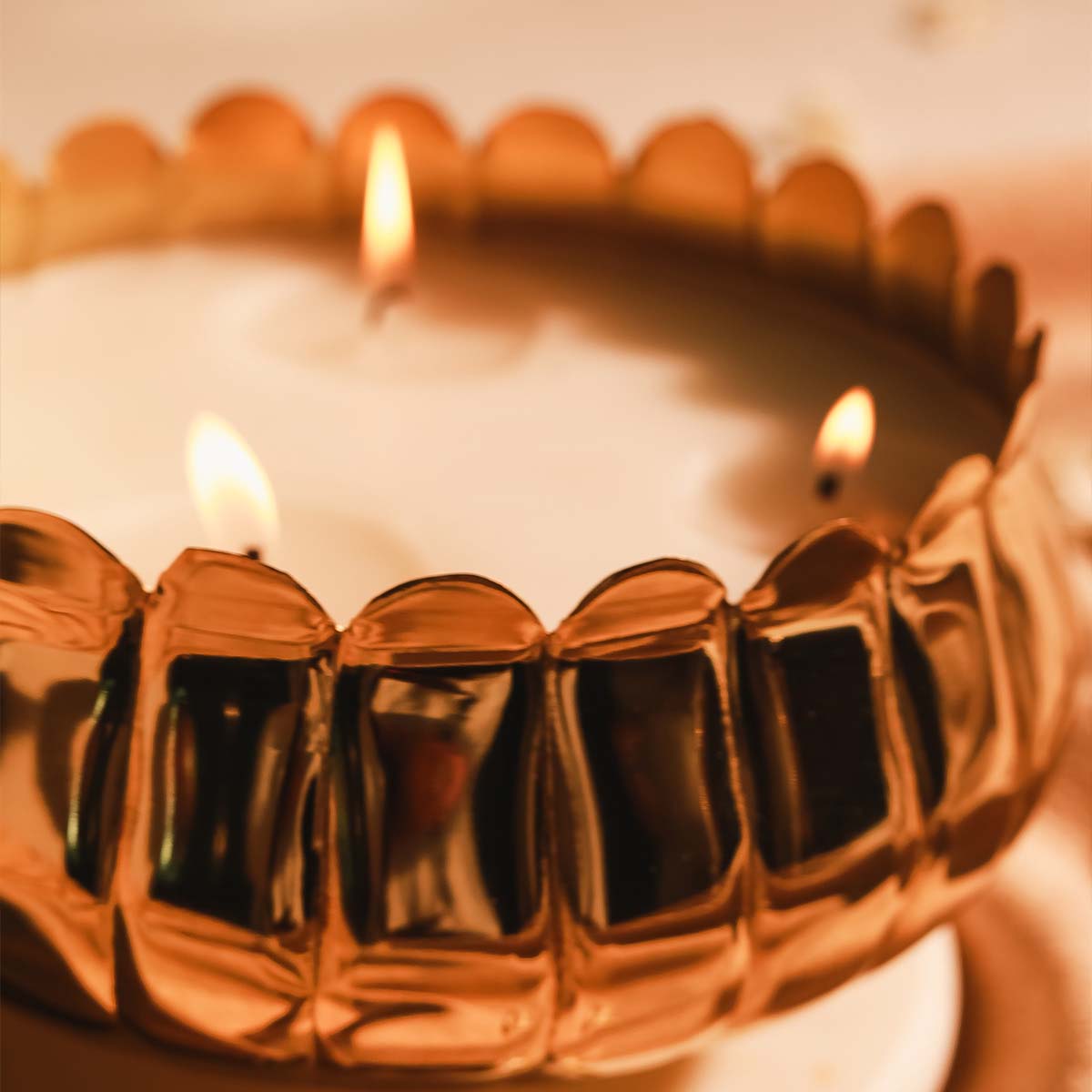 Lotus Candle Large