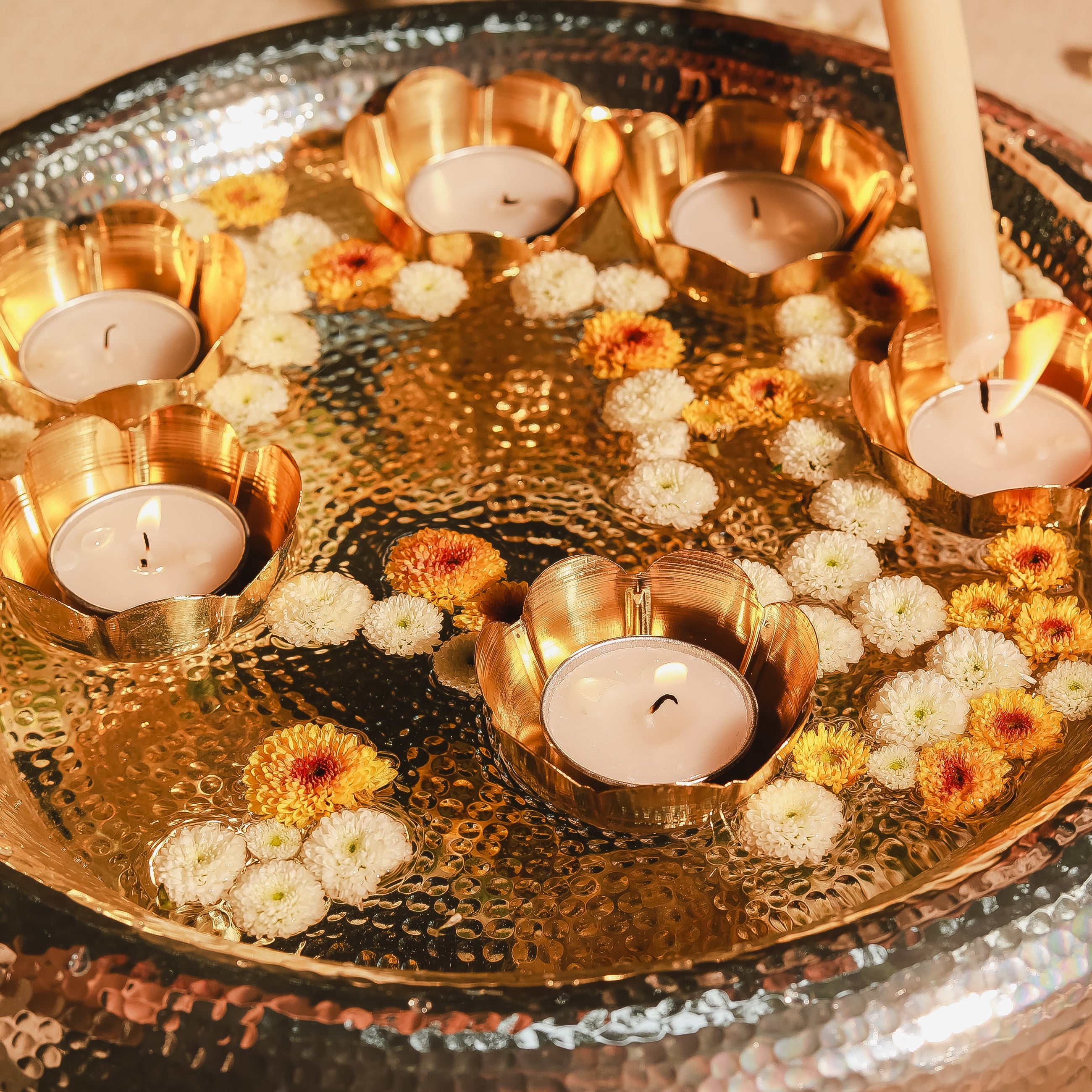 Lunar Urli Chaandi & Brass - Medium