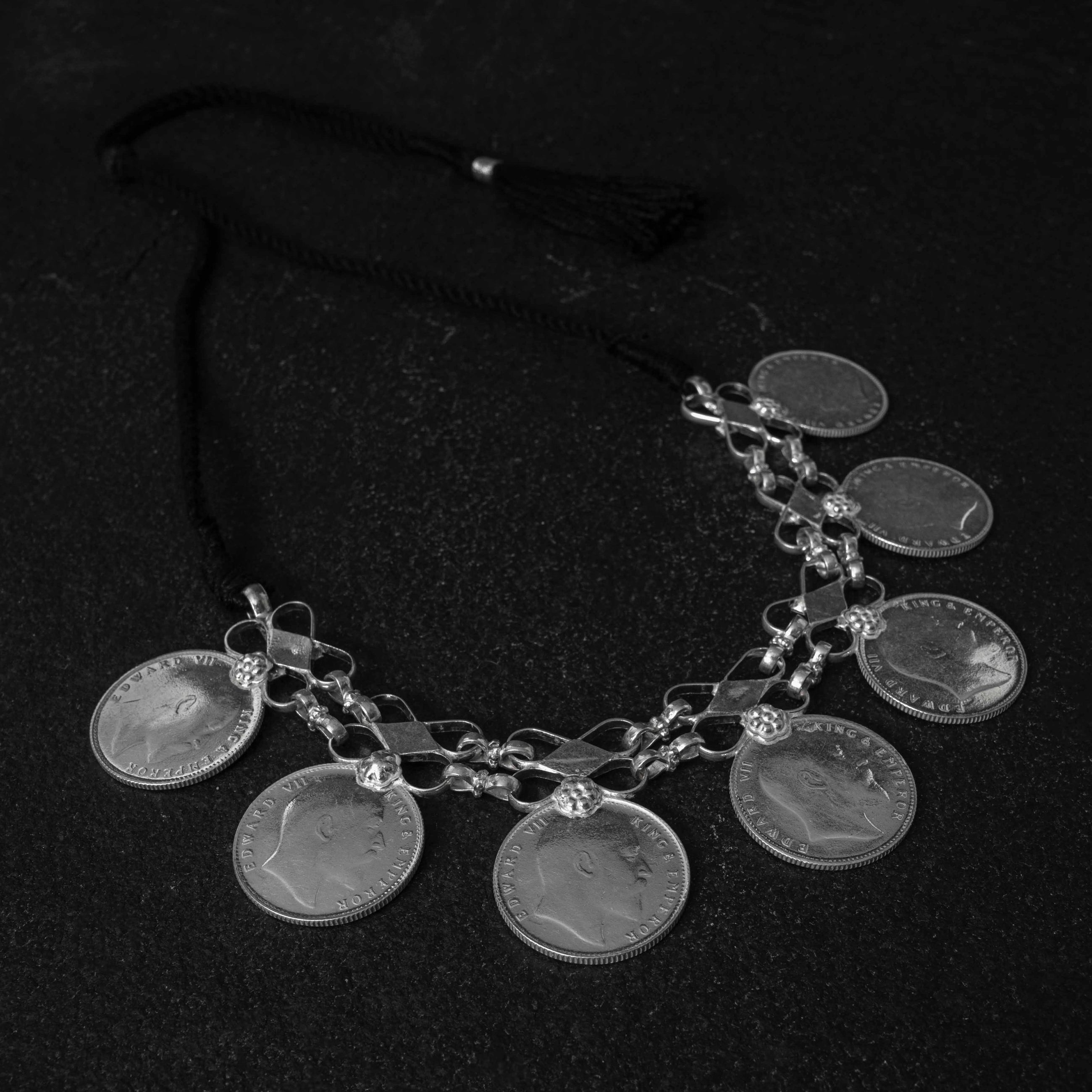 Silver Coin Jewellery - Sikka Haar