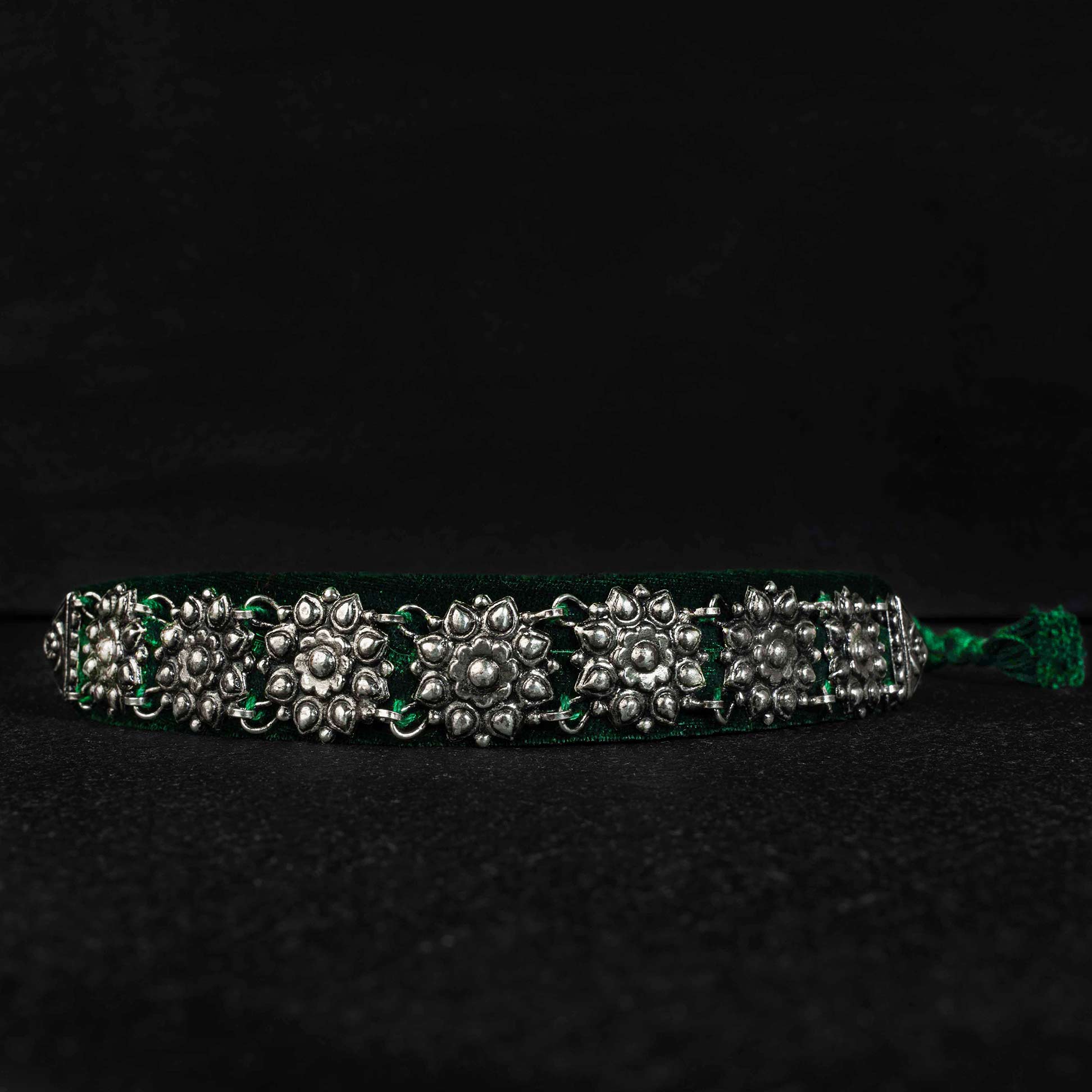 Chandak Guluband Silver Choker