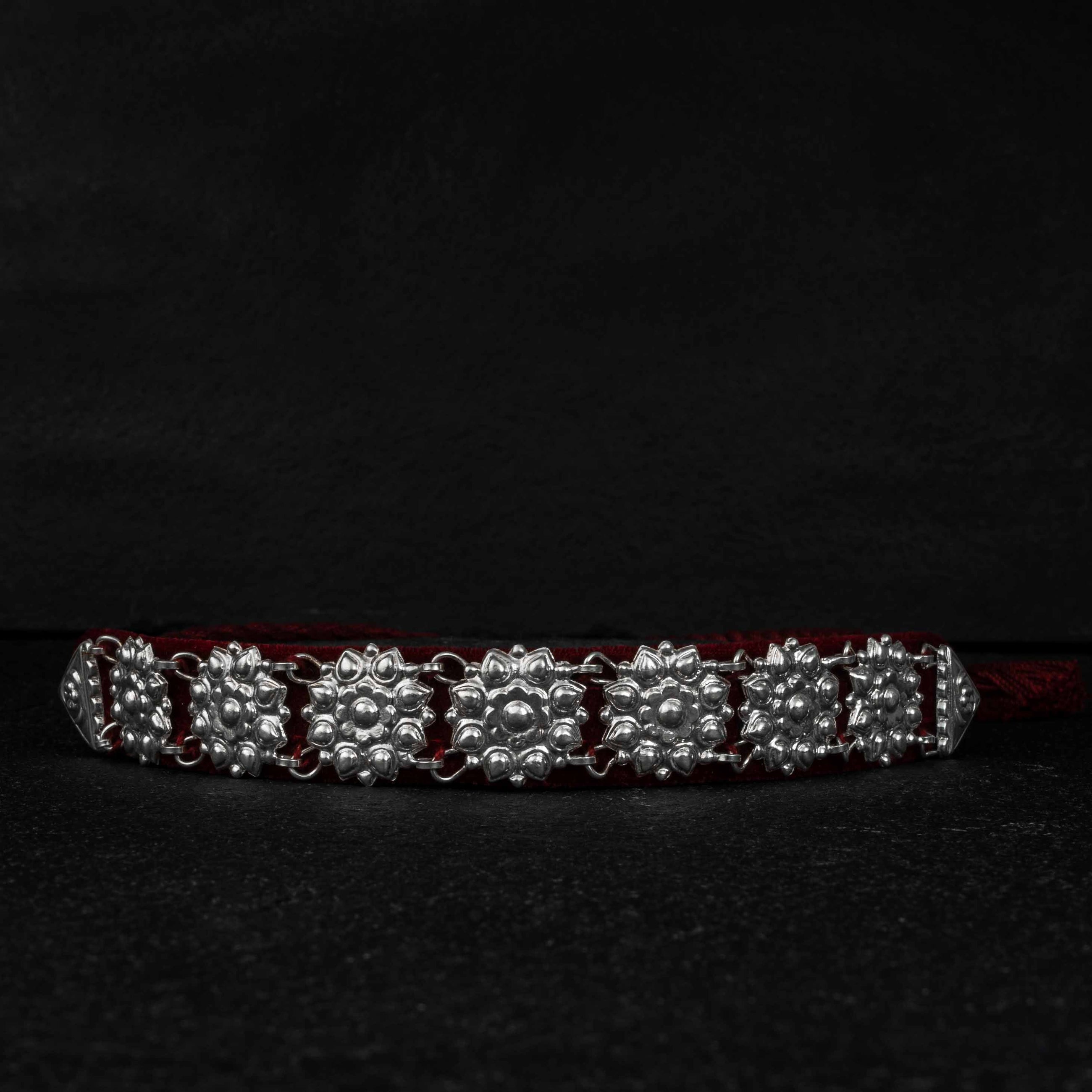 Chandak Guluband Silver Choker