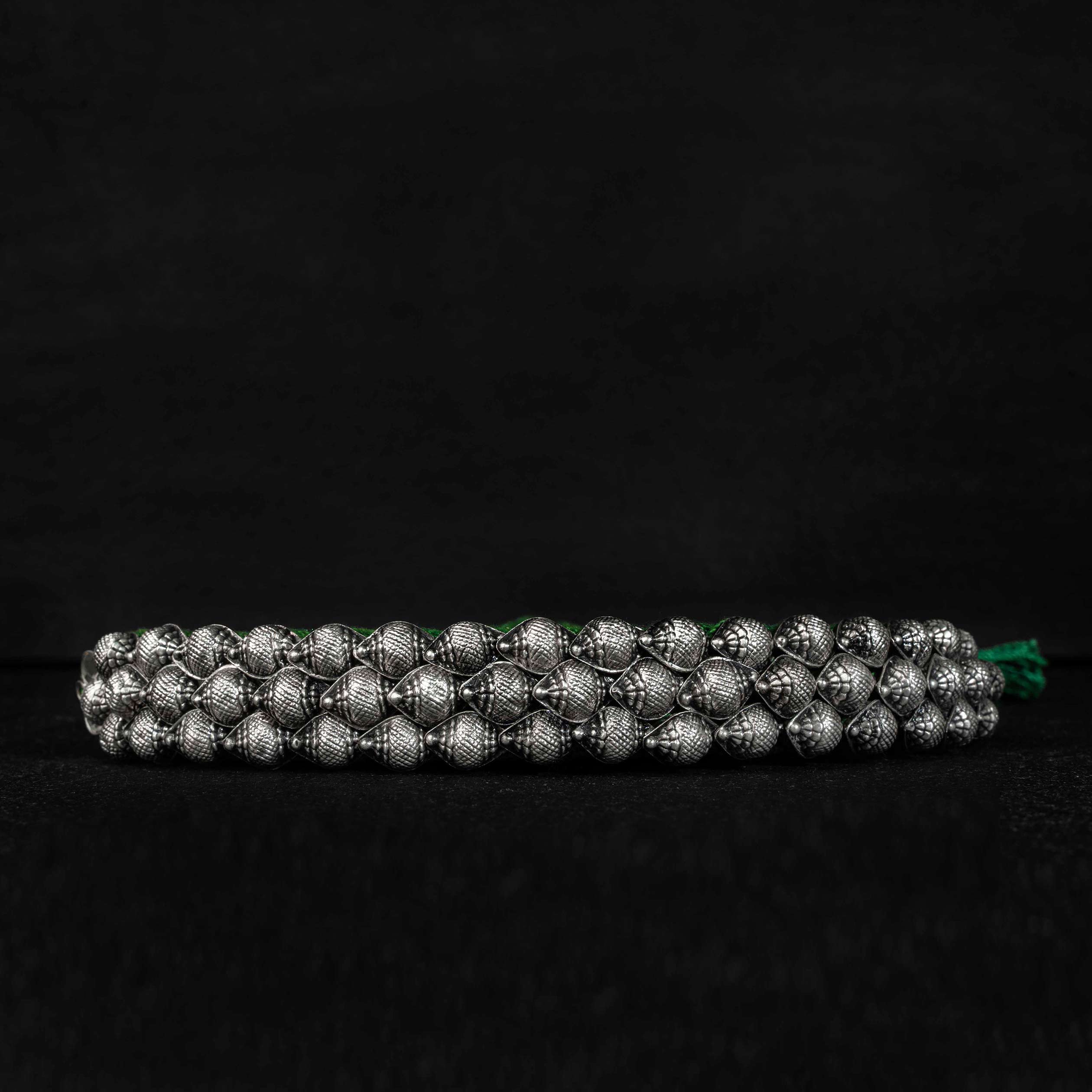 Shank Guluband Silver Choker Necklace