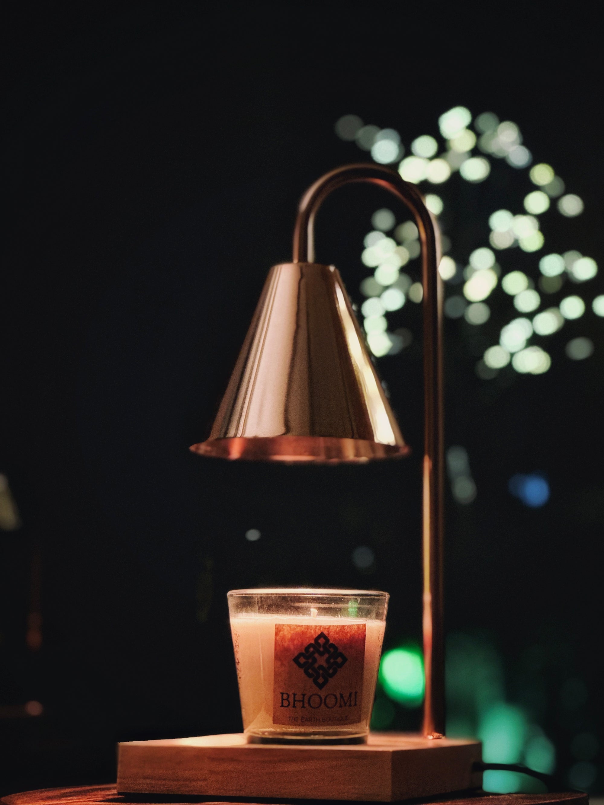 GlowKeeper – Rose Gold Candle Warmer Lamp