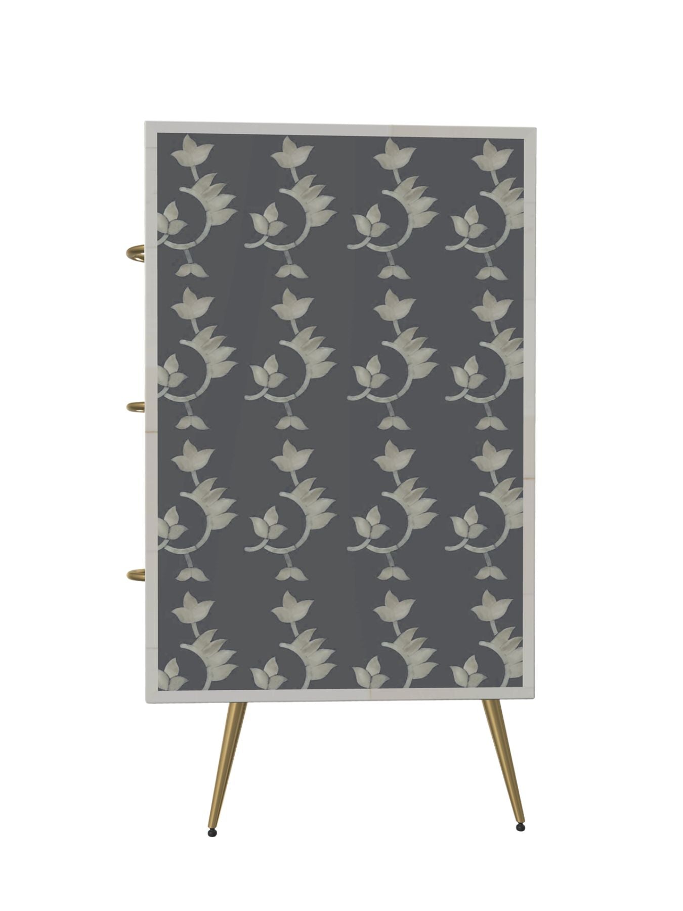 Inlay Chest of Drawers - Overlay Floral