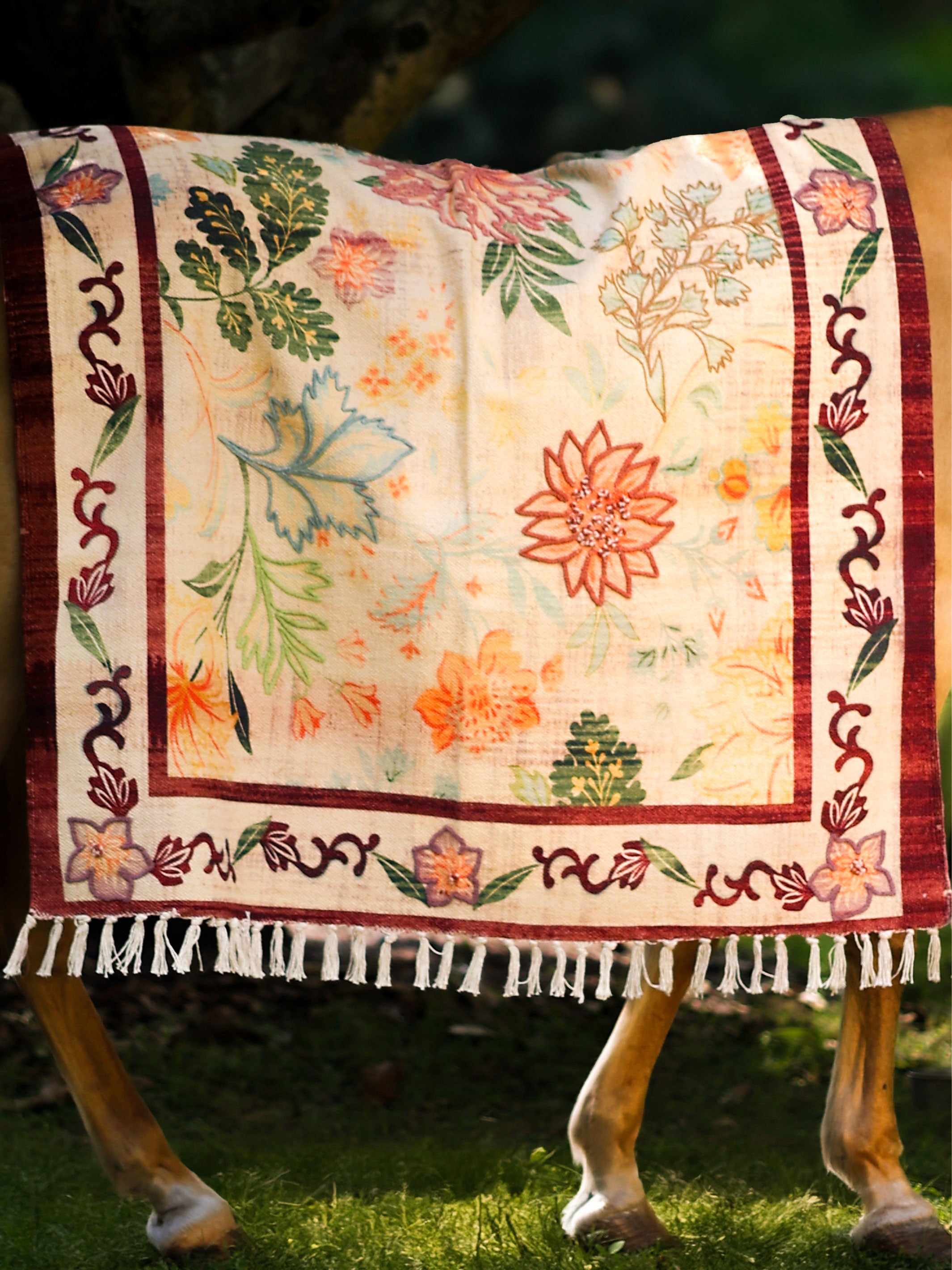 Blooming Grace Floral Rug