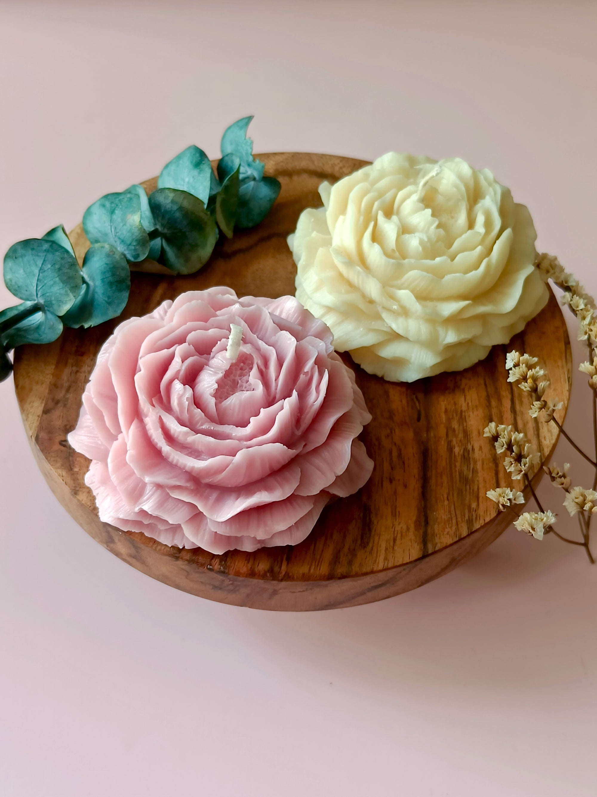 Eternal Bloom Peony Candle Set