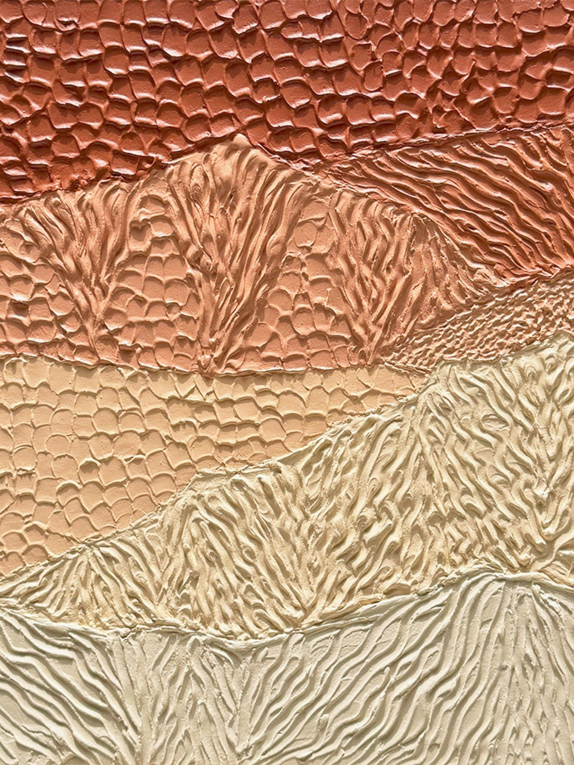 Layered Landscape Abstract Wall Art II