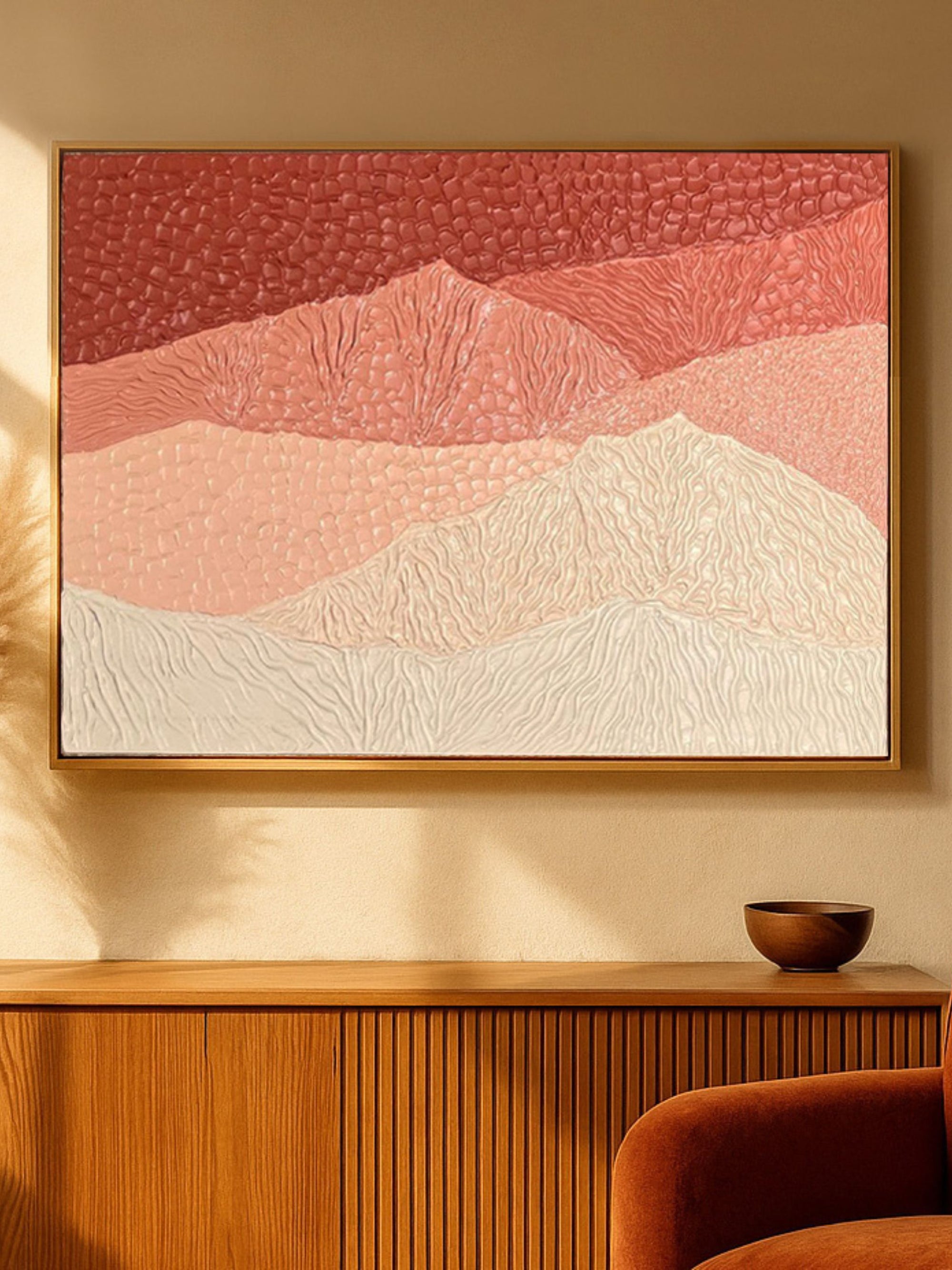 Layered Landscape Abstract Wall Art II