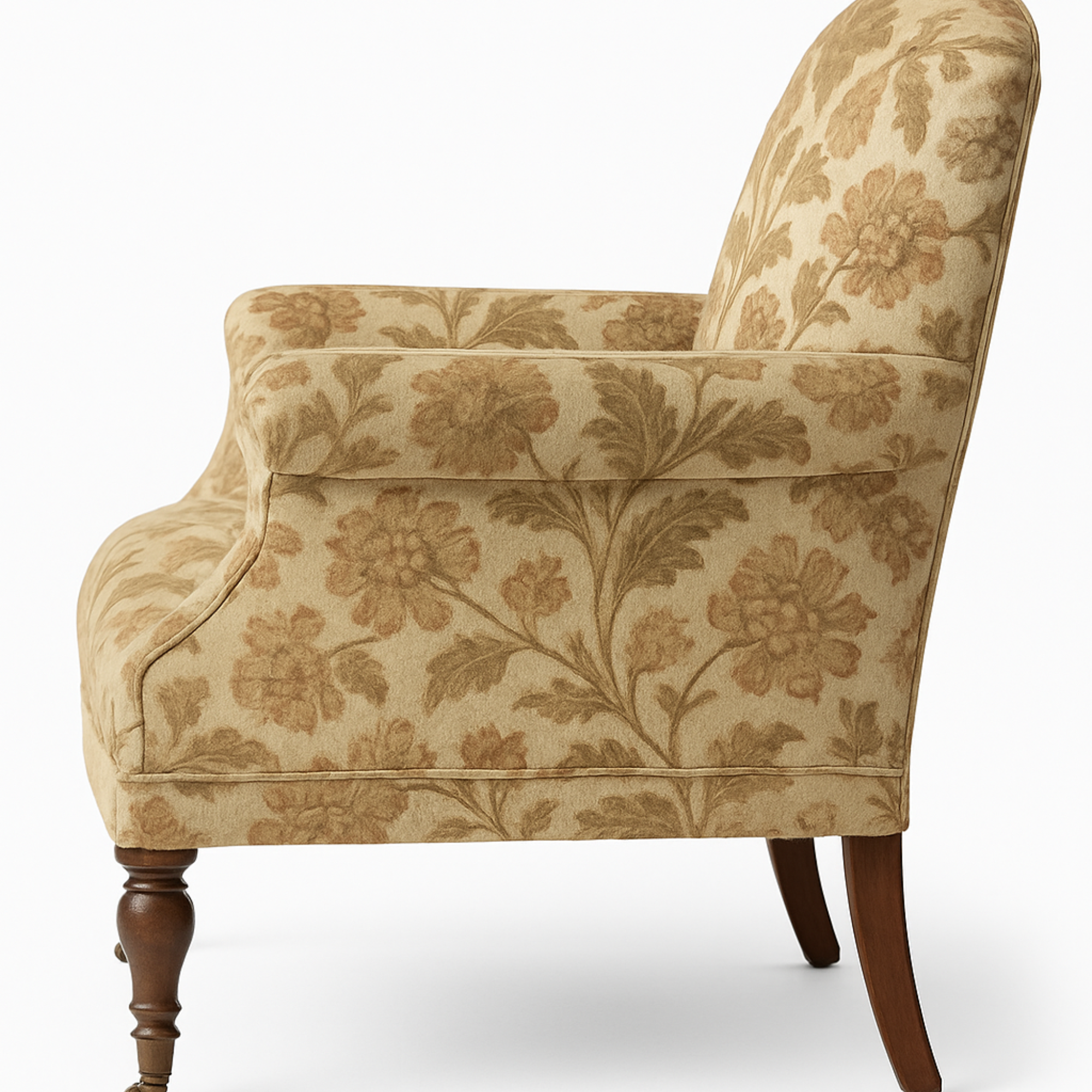 Luxury Emerald Chic Tufted Sofa Lounge Chair with Cushion