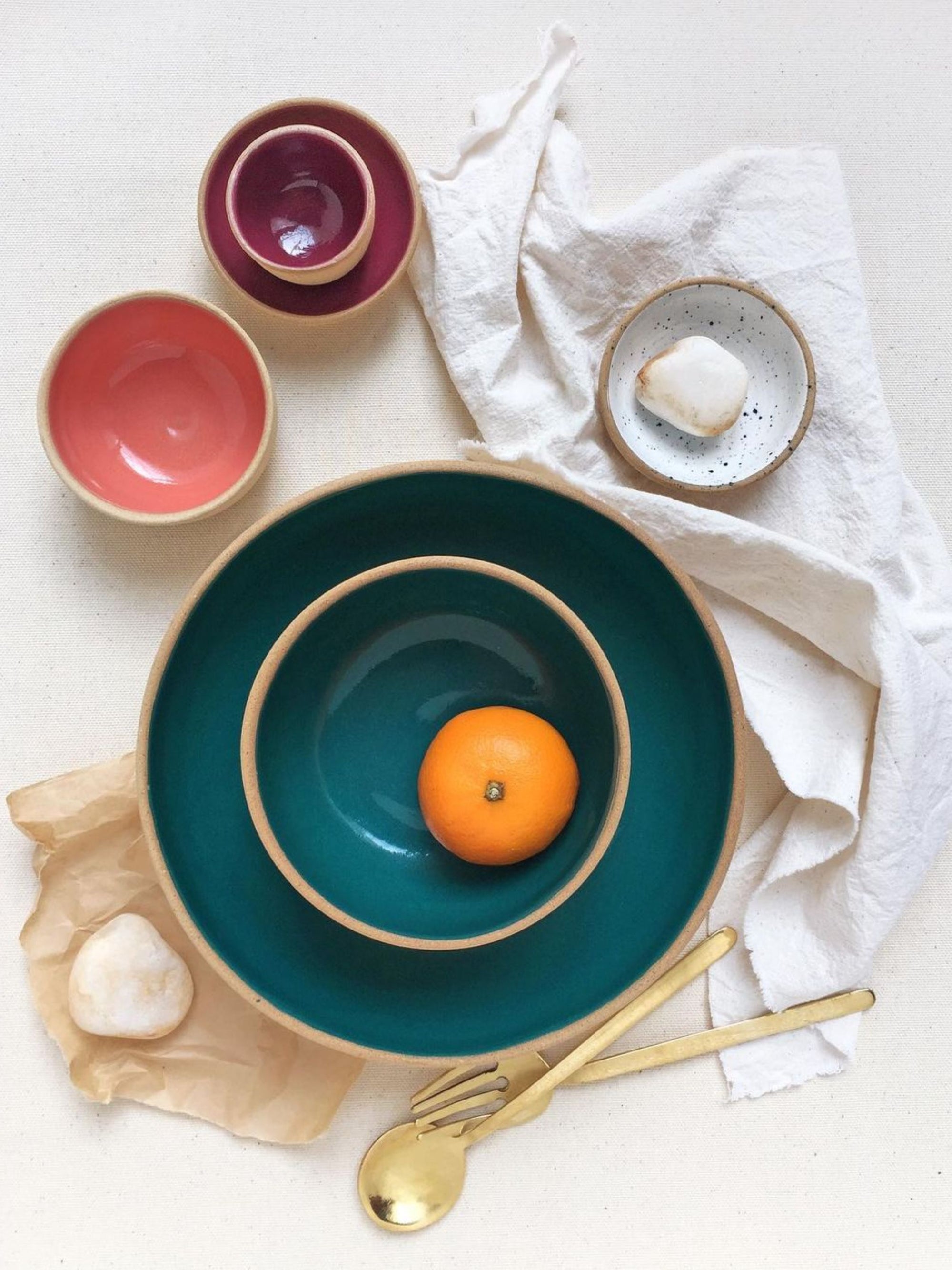 Ceramic Coupe Pasta Bowl