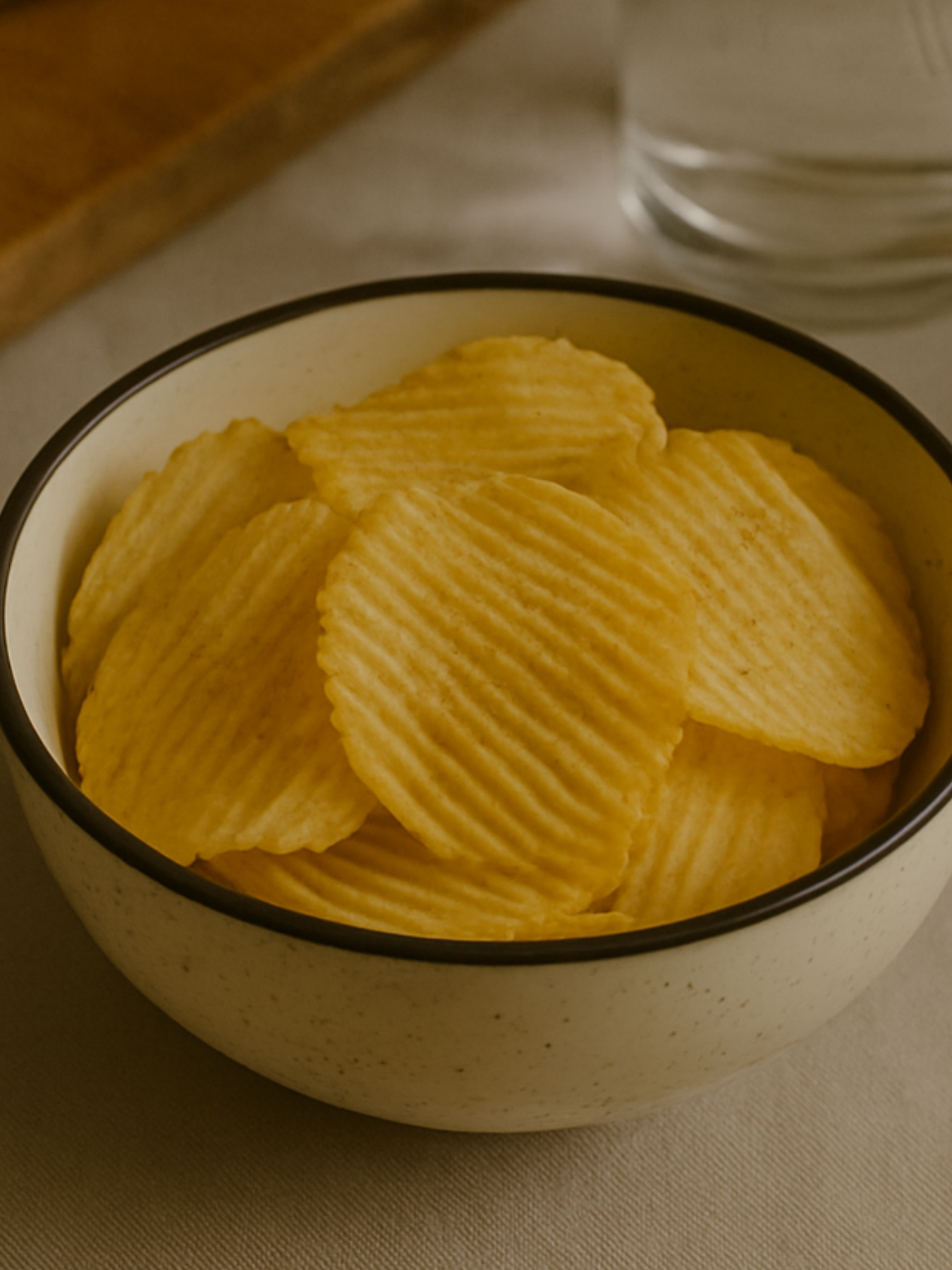 White Marble Ceramic Snack Bowls