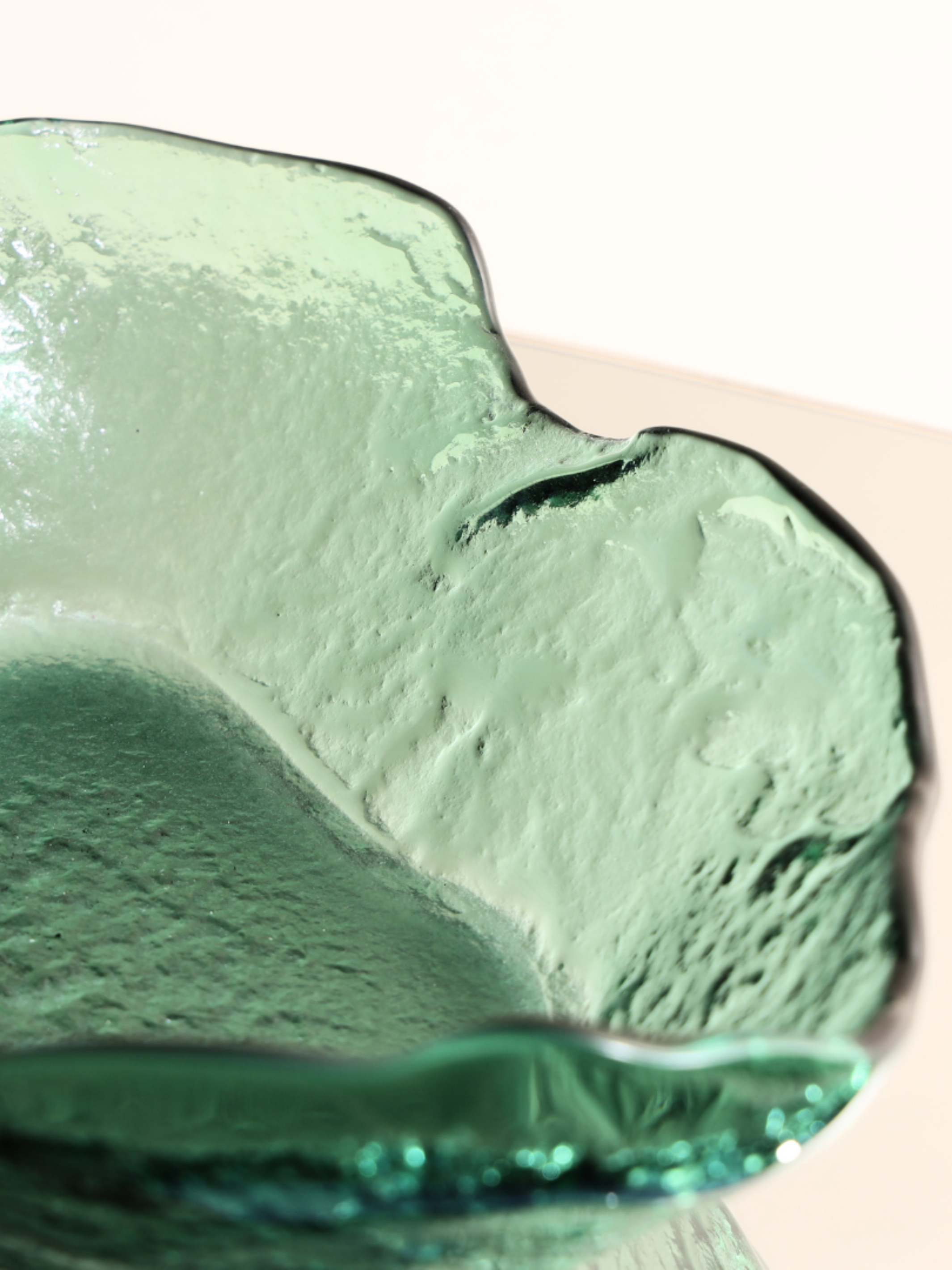 Lava Glass Bowl - Green