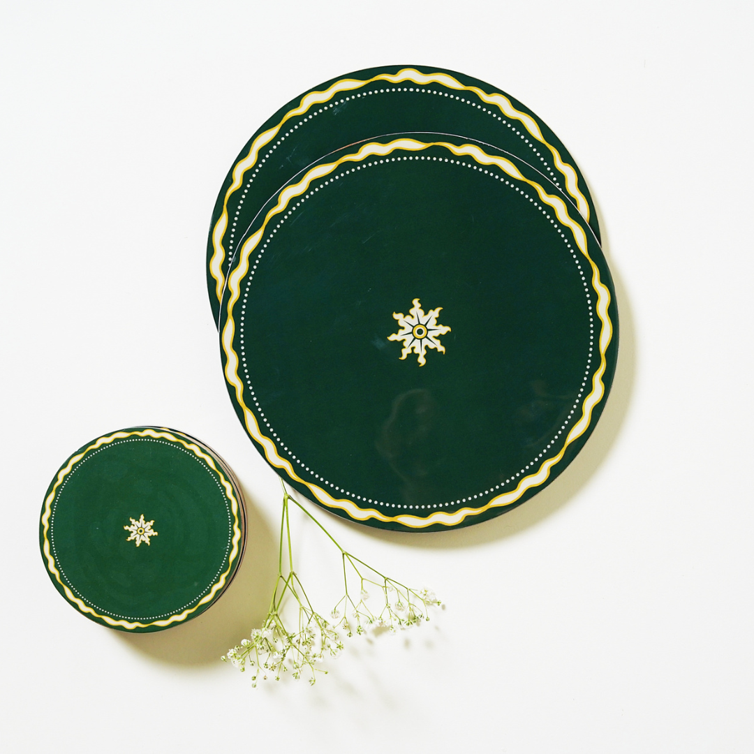 Tarangan Coasters & Trivets Set