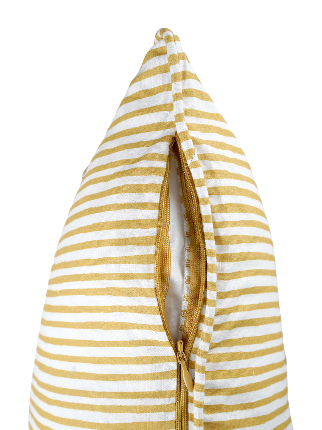 Roseate Sura Yellow Cushion Cover