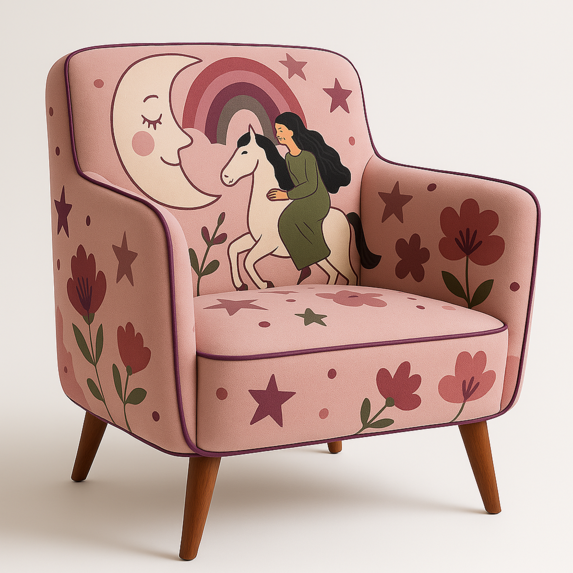 Velvet Lounge Chair