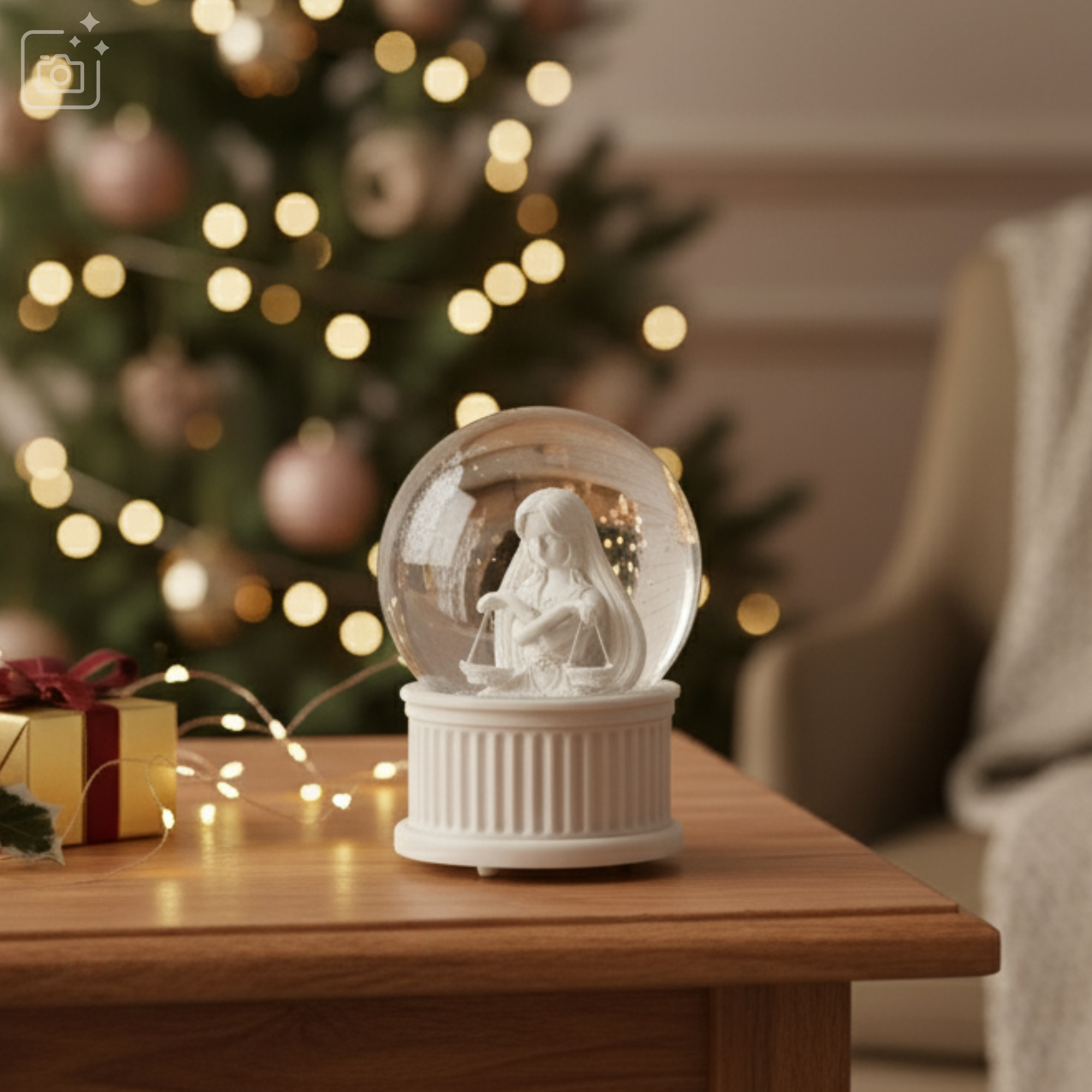 Libra Snow Globe (120MM)