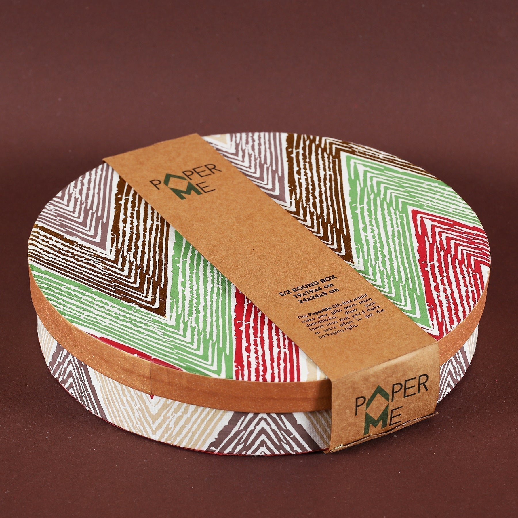 Jashn Round Box (Set of 2)