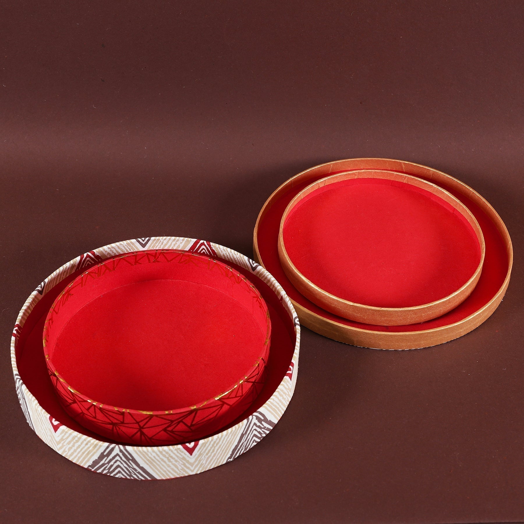 Jashn Round Box (Set of 2)