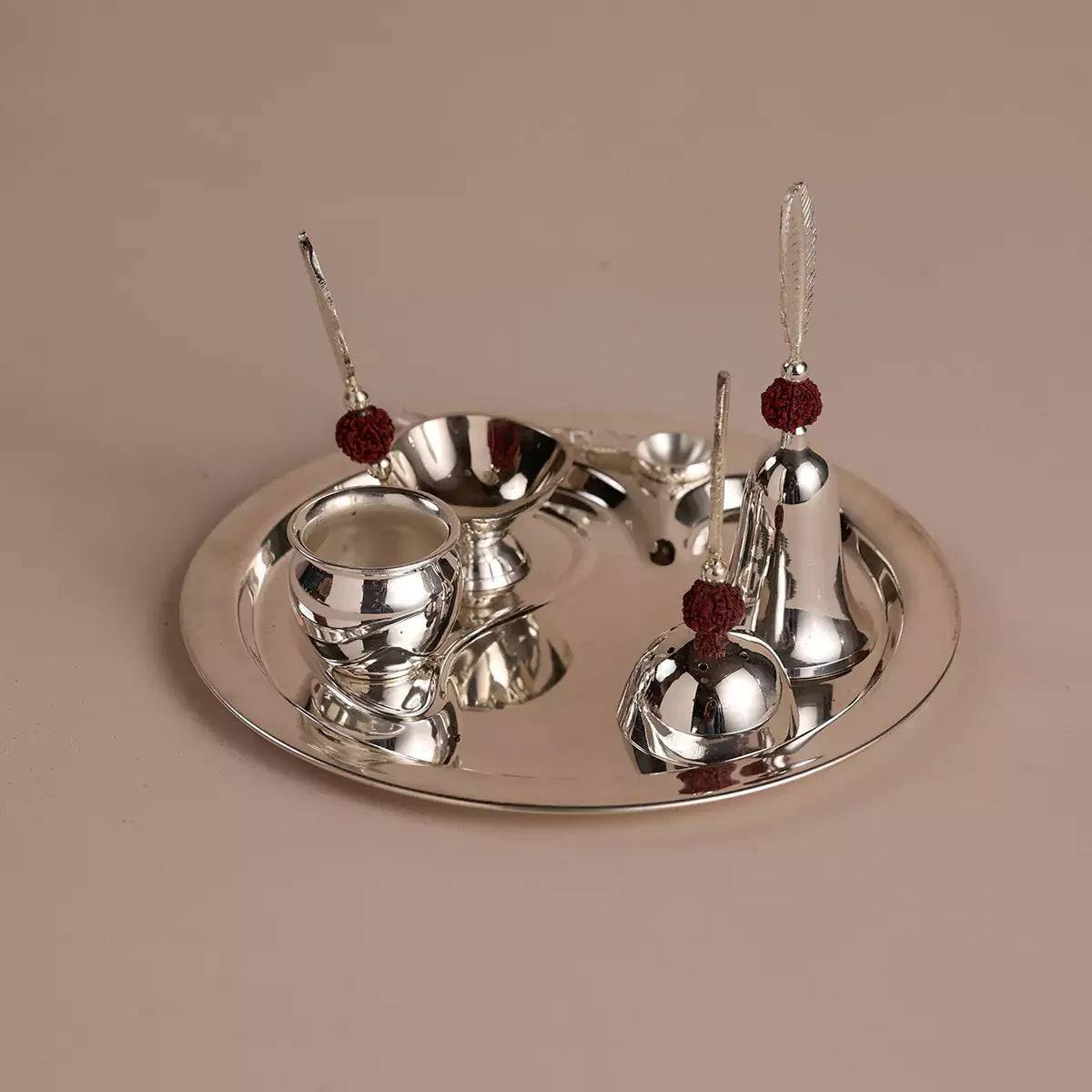 Banana leaf Pooja thaali set set of 6