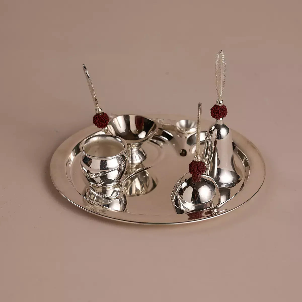 Banana leaf Pooja thaali set set of 6