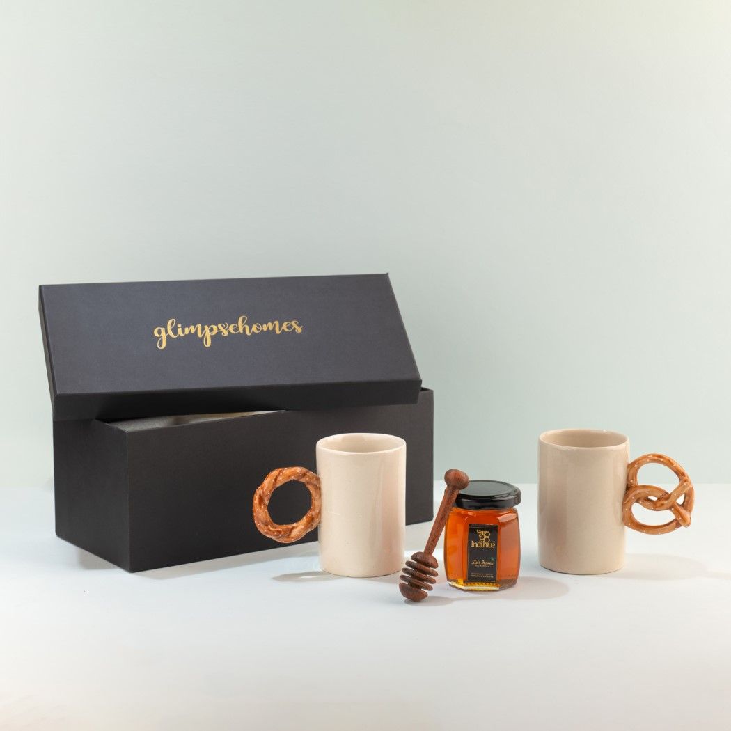 Pretzel & Bagel Mug Gift Set