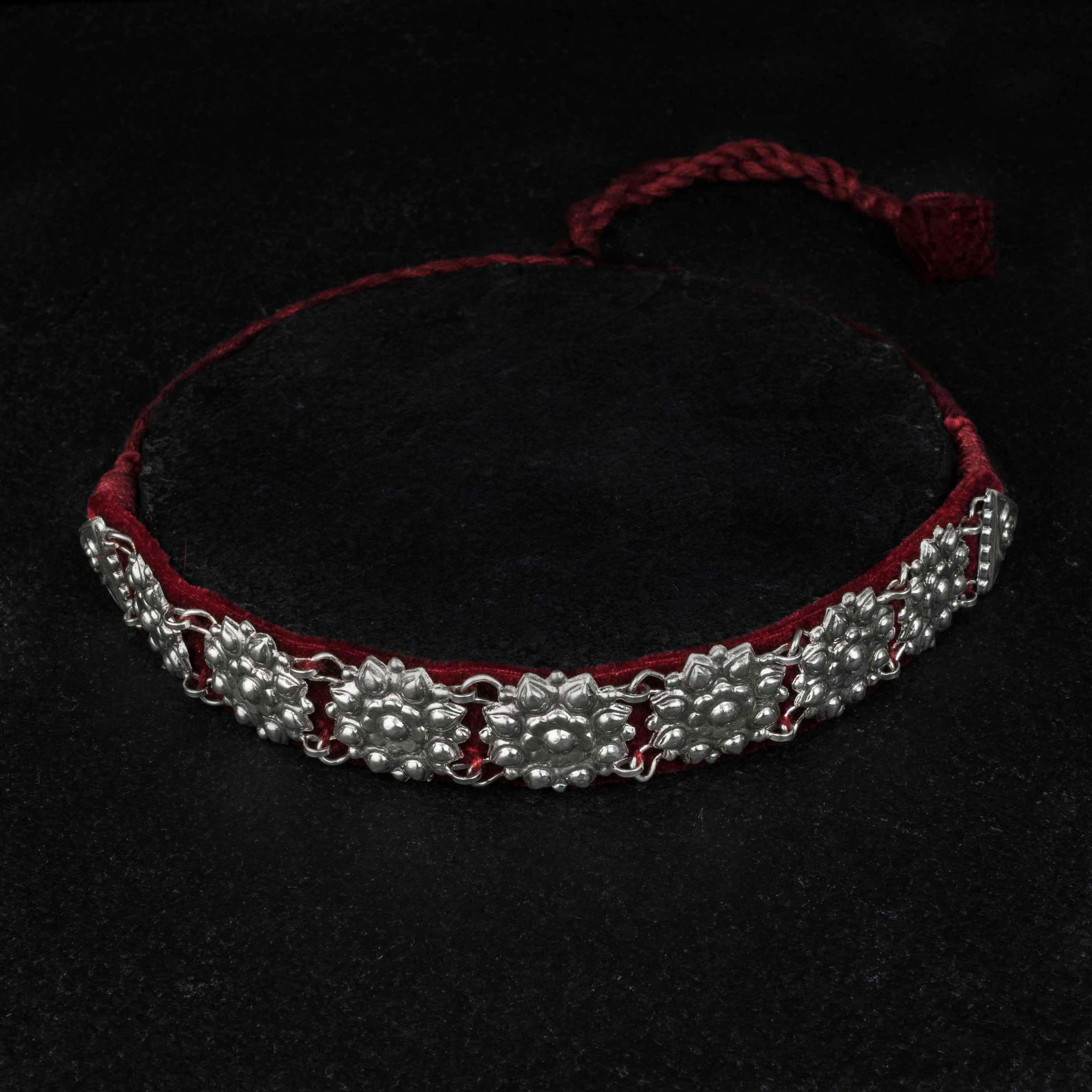 Chandak Guluband Silver Choker
