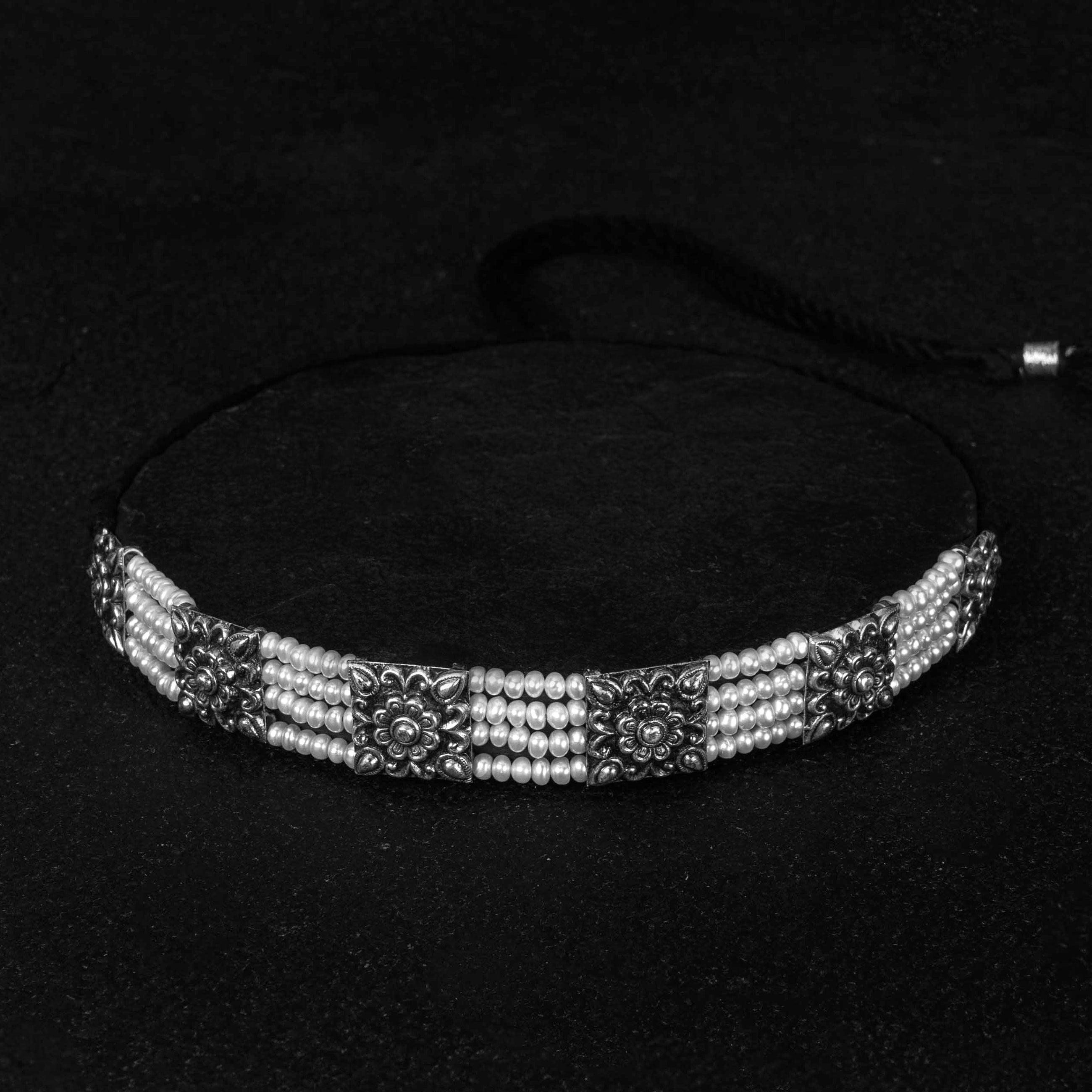 Silver Choke - Noor Guluband