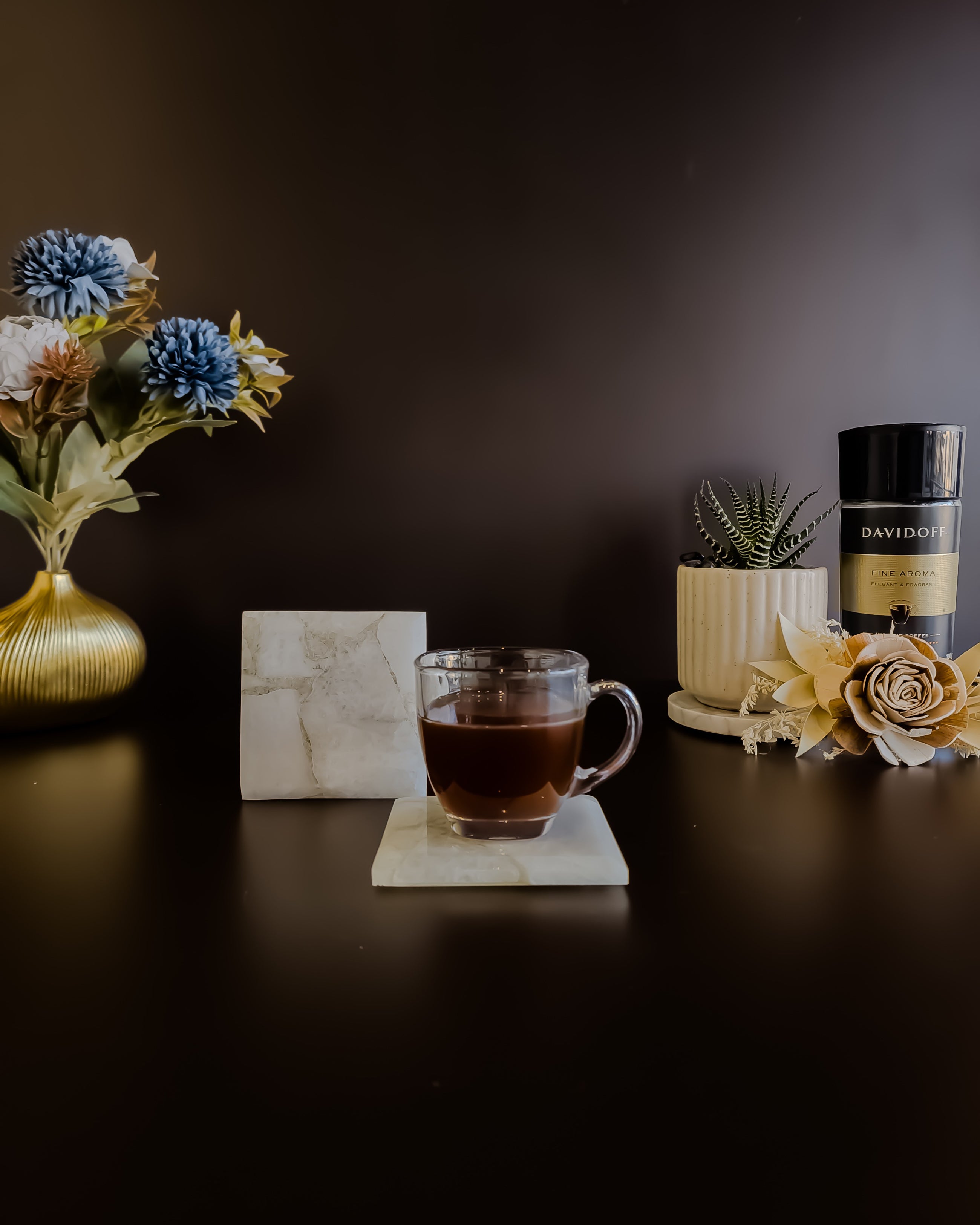 Quartz Coaster - Square ( Set Of 2 )