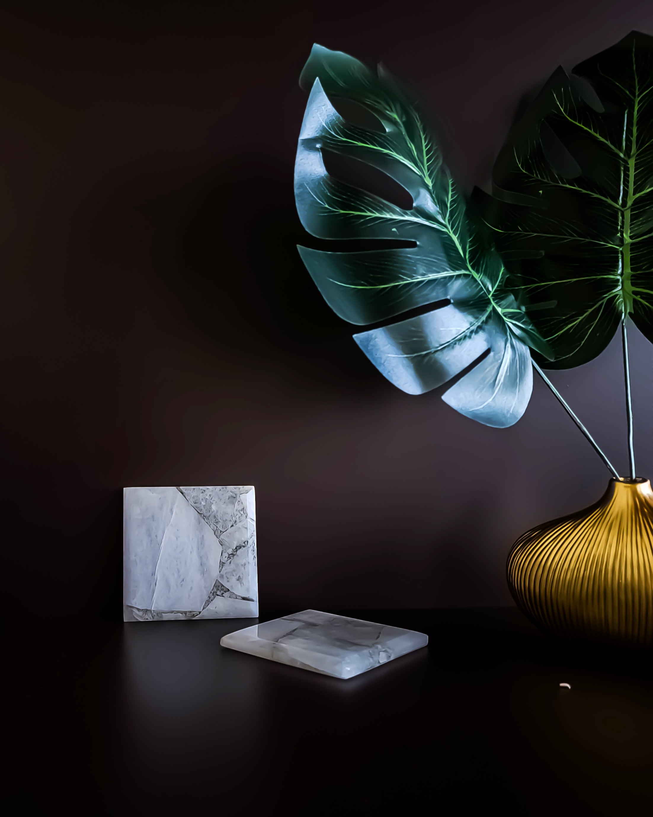 Quartz Coaster - Square ( Set Of 2 )