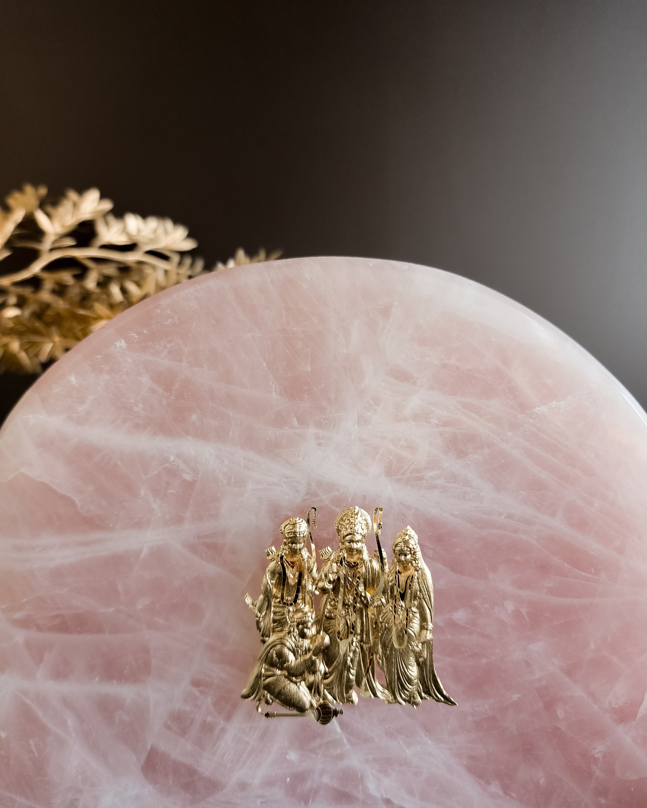 Ram Darbar Rose Quartz Decor