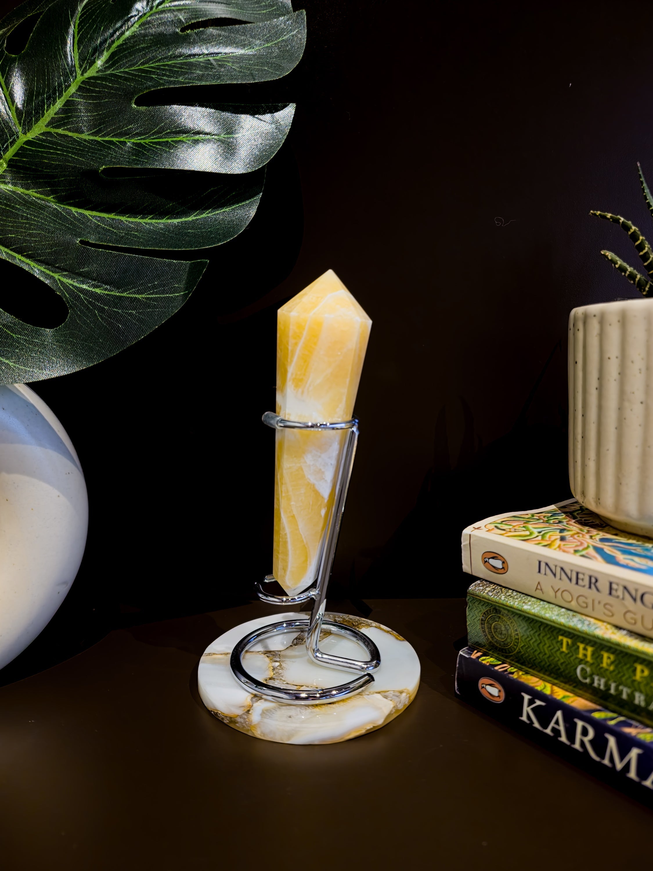 Calcite Gemstone Healing Wand