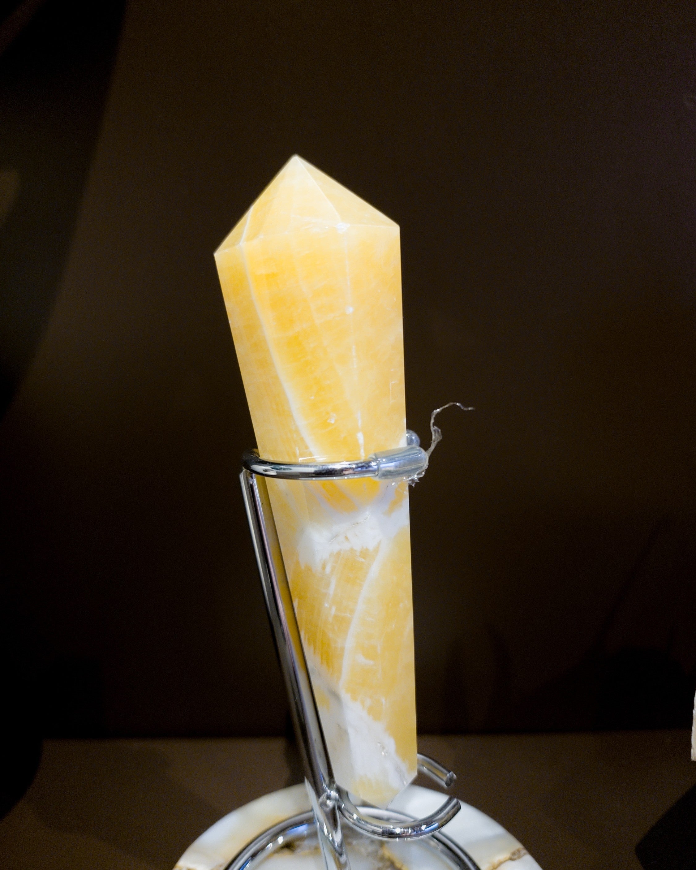 Calcite Gemstone Healing Wand