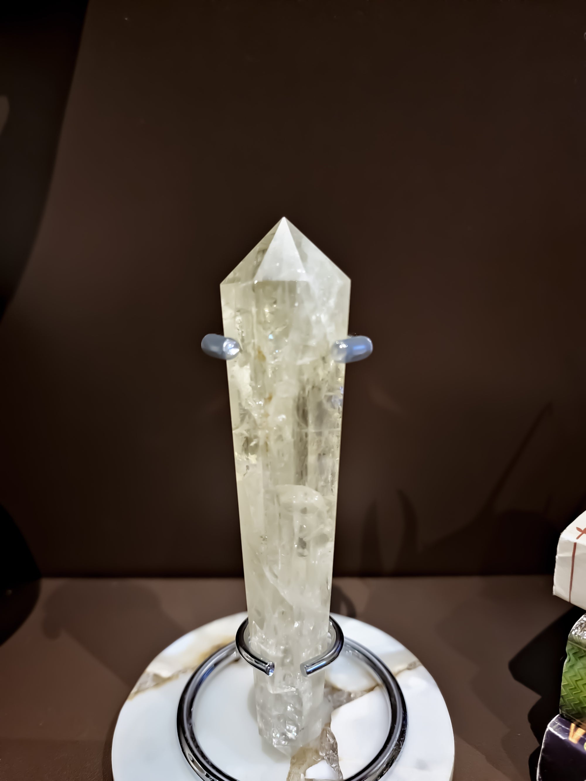 White Quartz Healing Wand