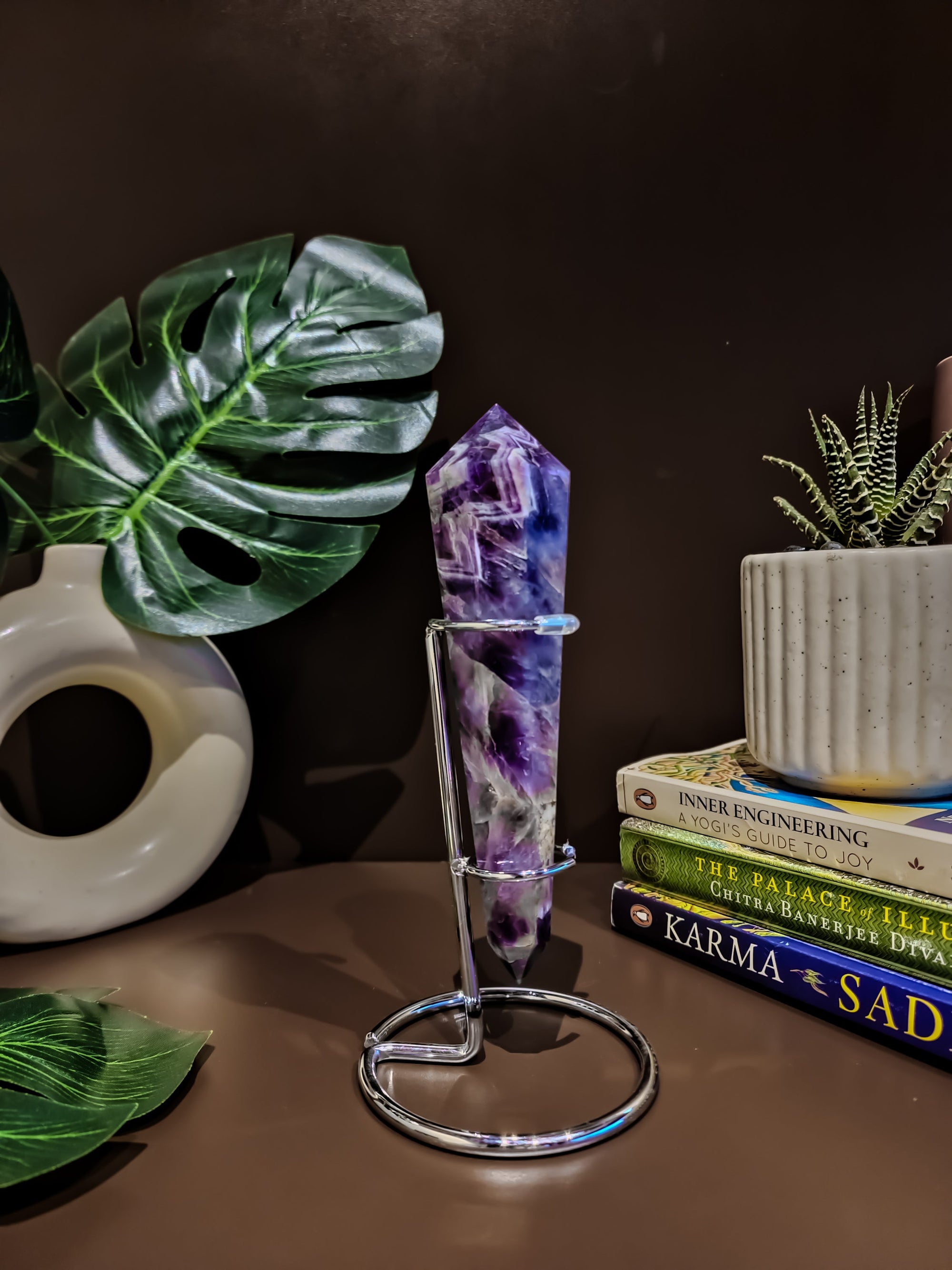 Amethyst Healing Wand