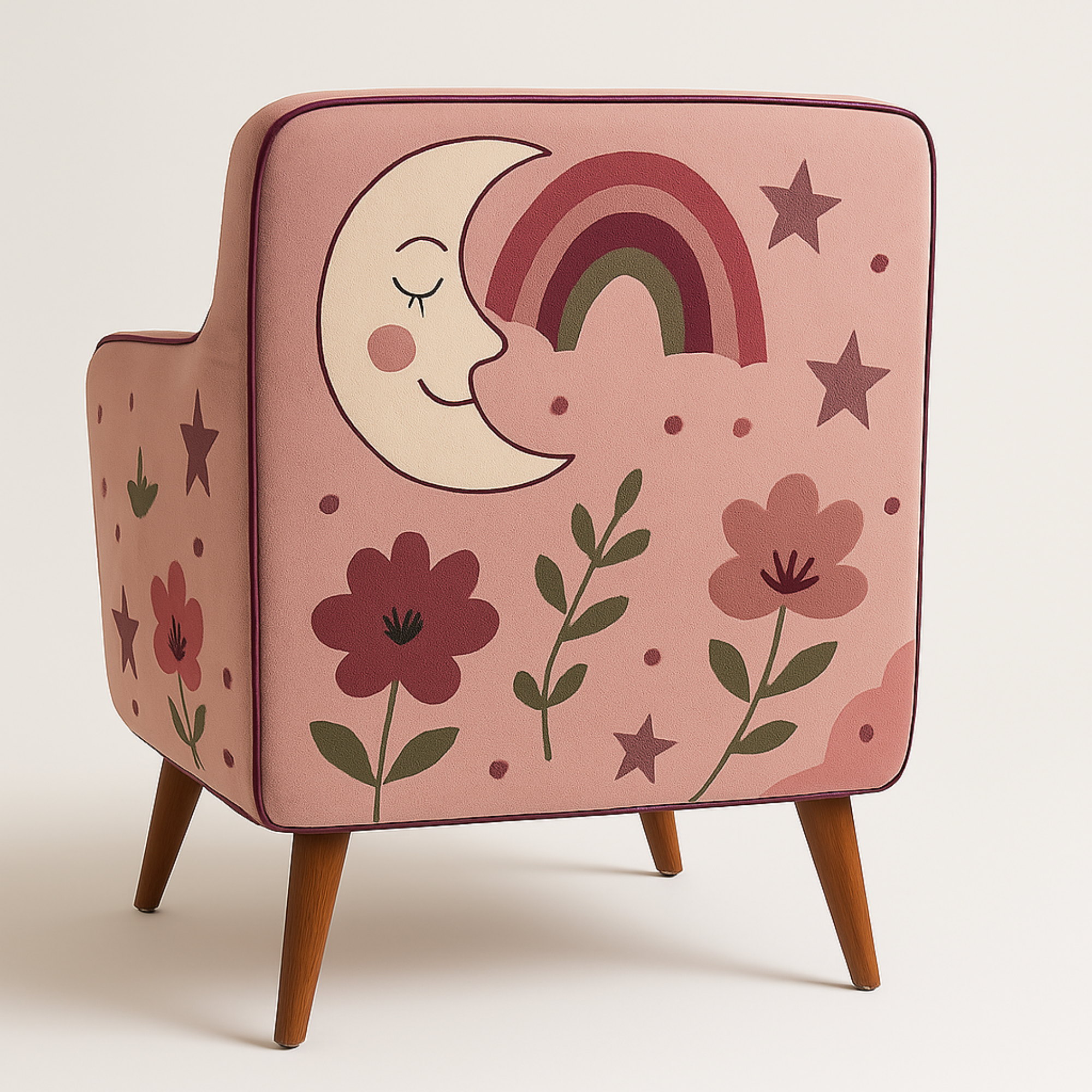 Velvet Lounge Chair