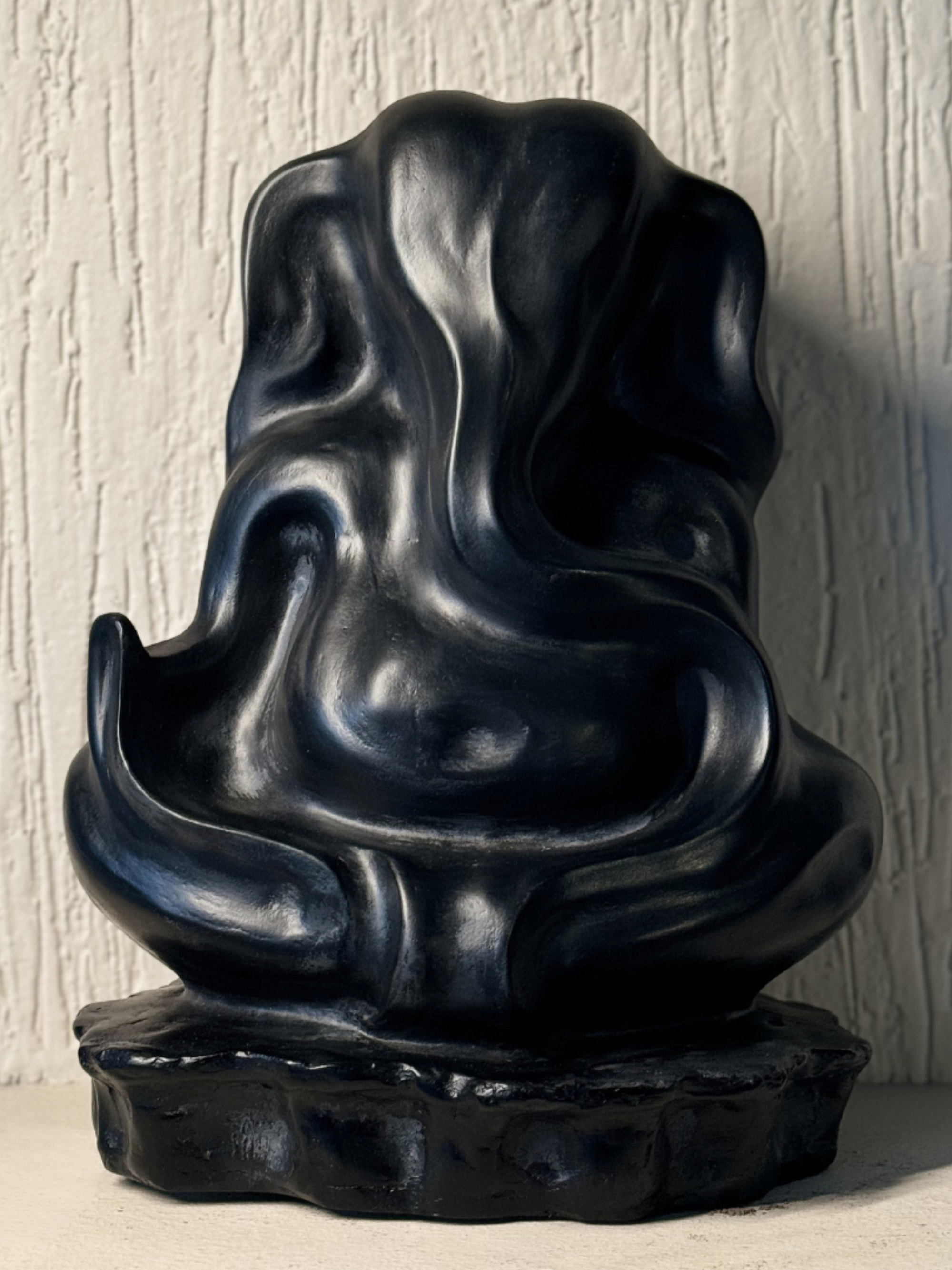Ganesha Figurine - Charcaol