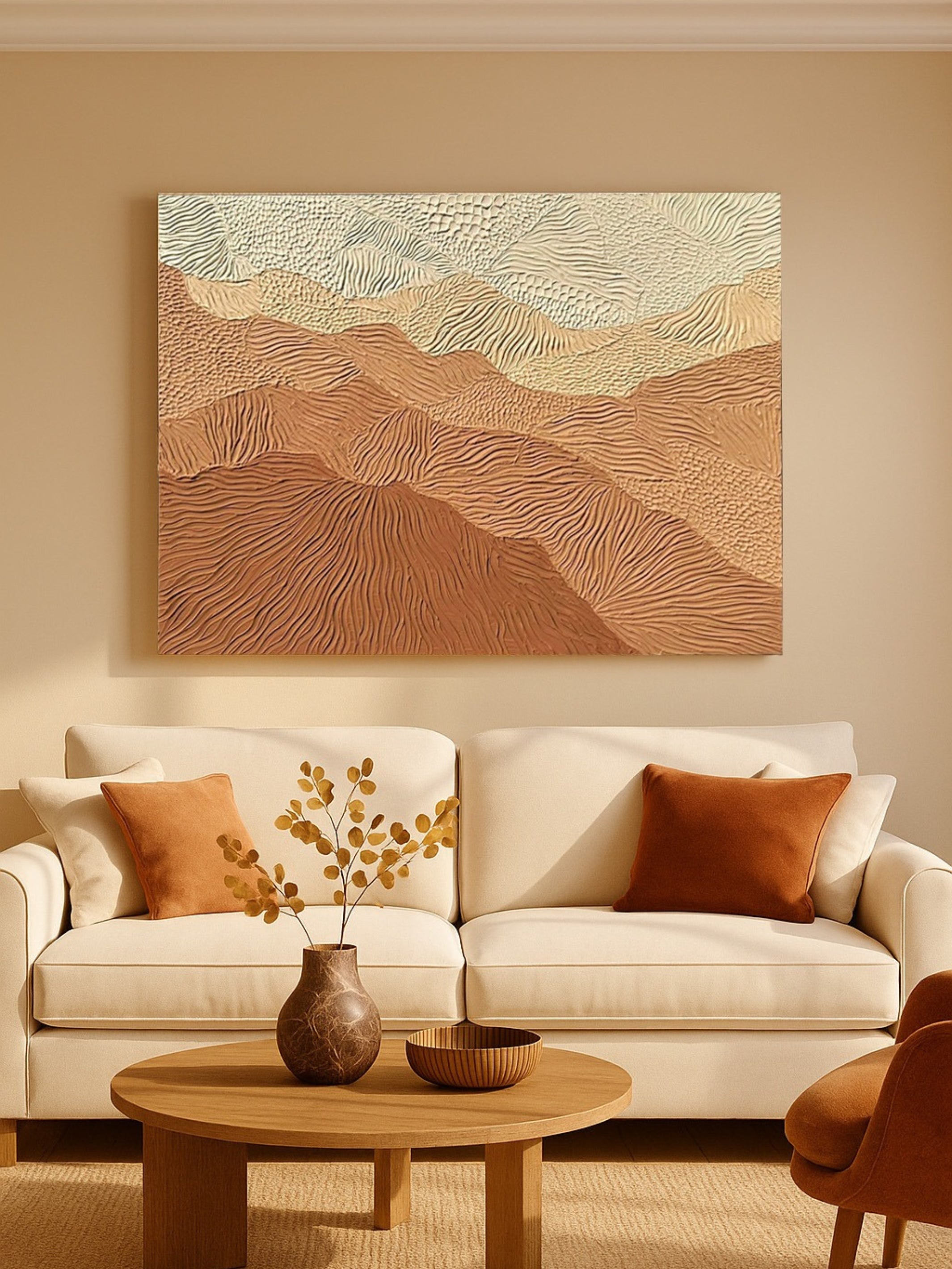 Layered Landscape V Abstract Wall Art