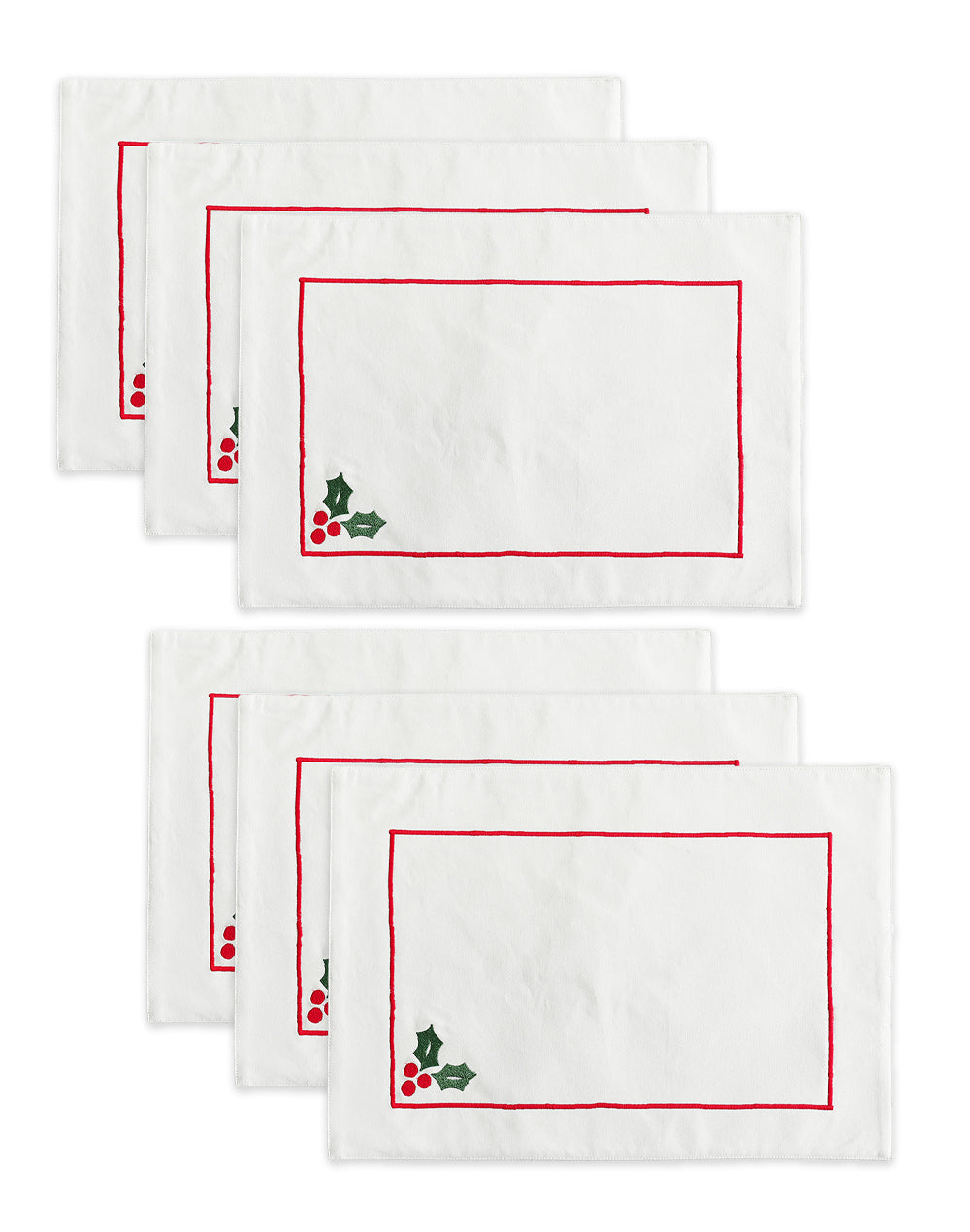 Place Mat Set of 6 Sweet Berry