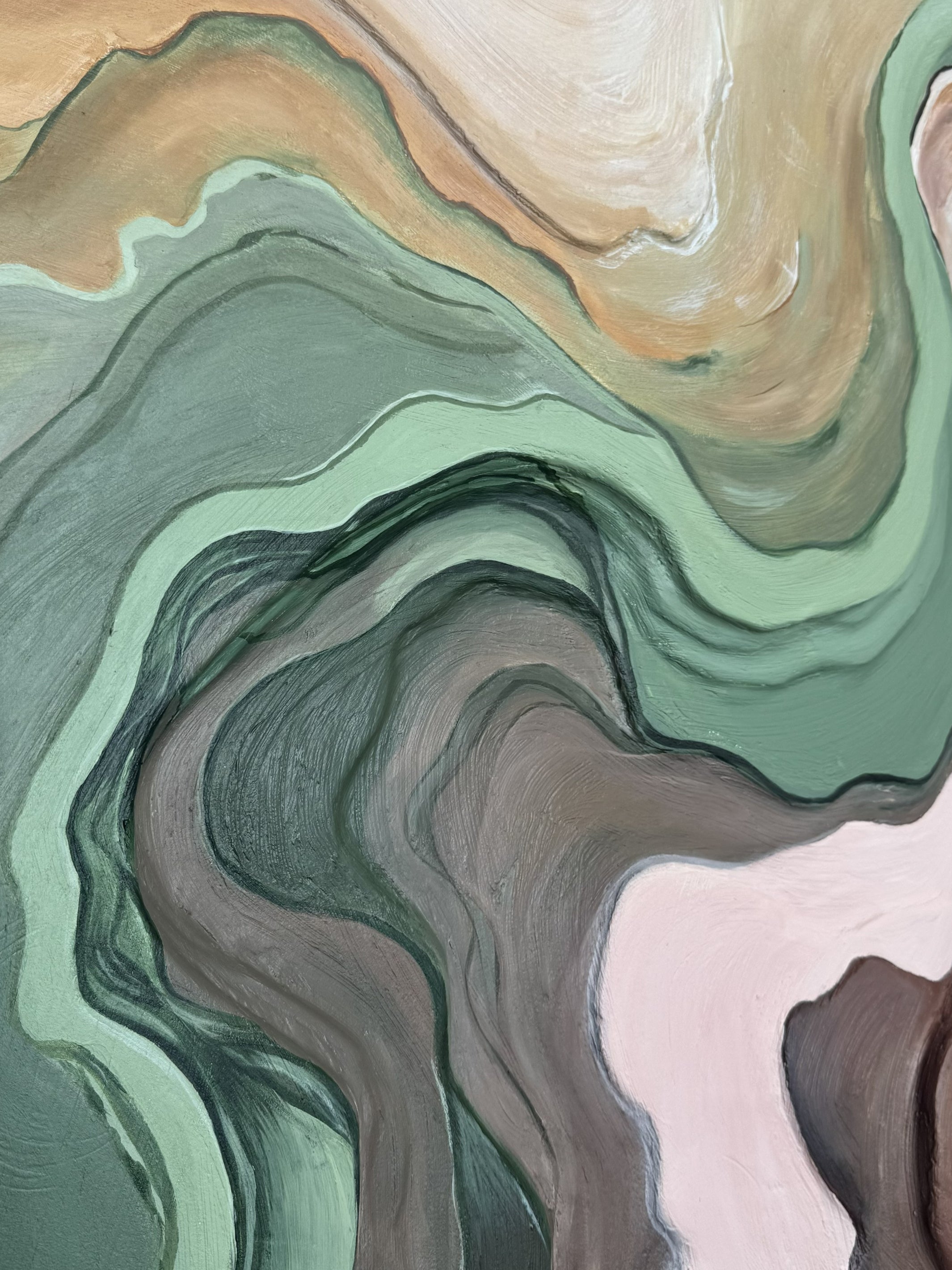 Whispers of the Valley Modern Artwork