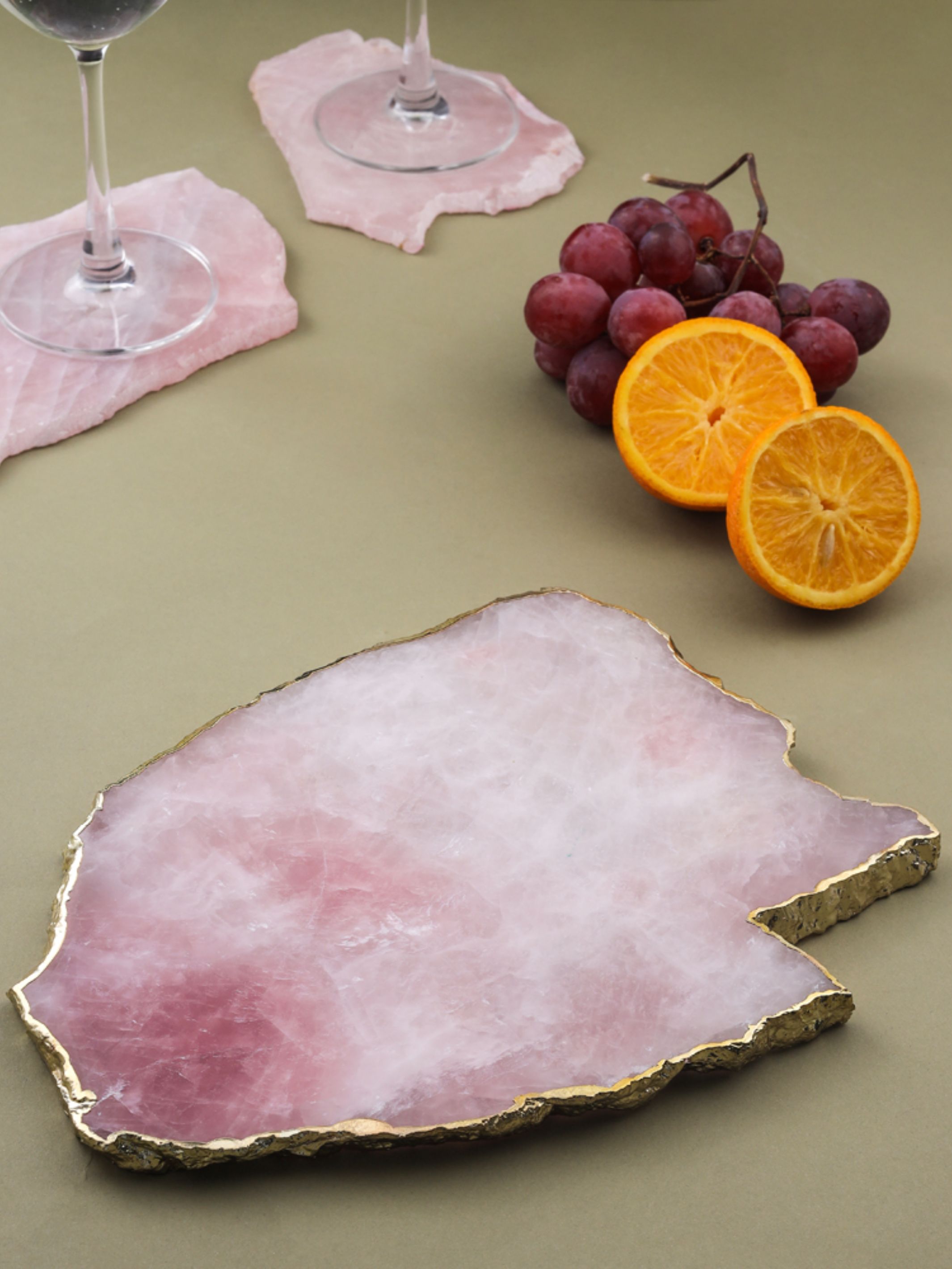 Platter Rose Quartz