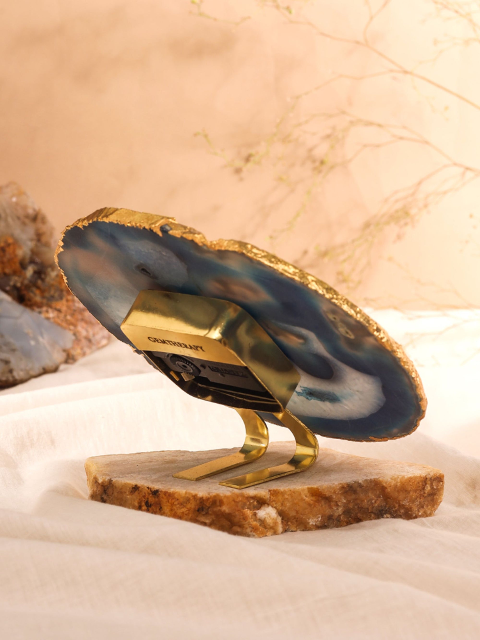 Desk Clock Blue