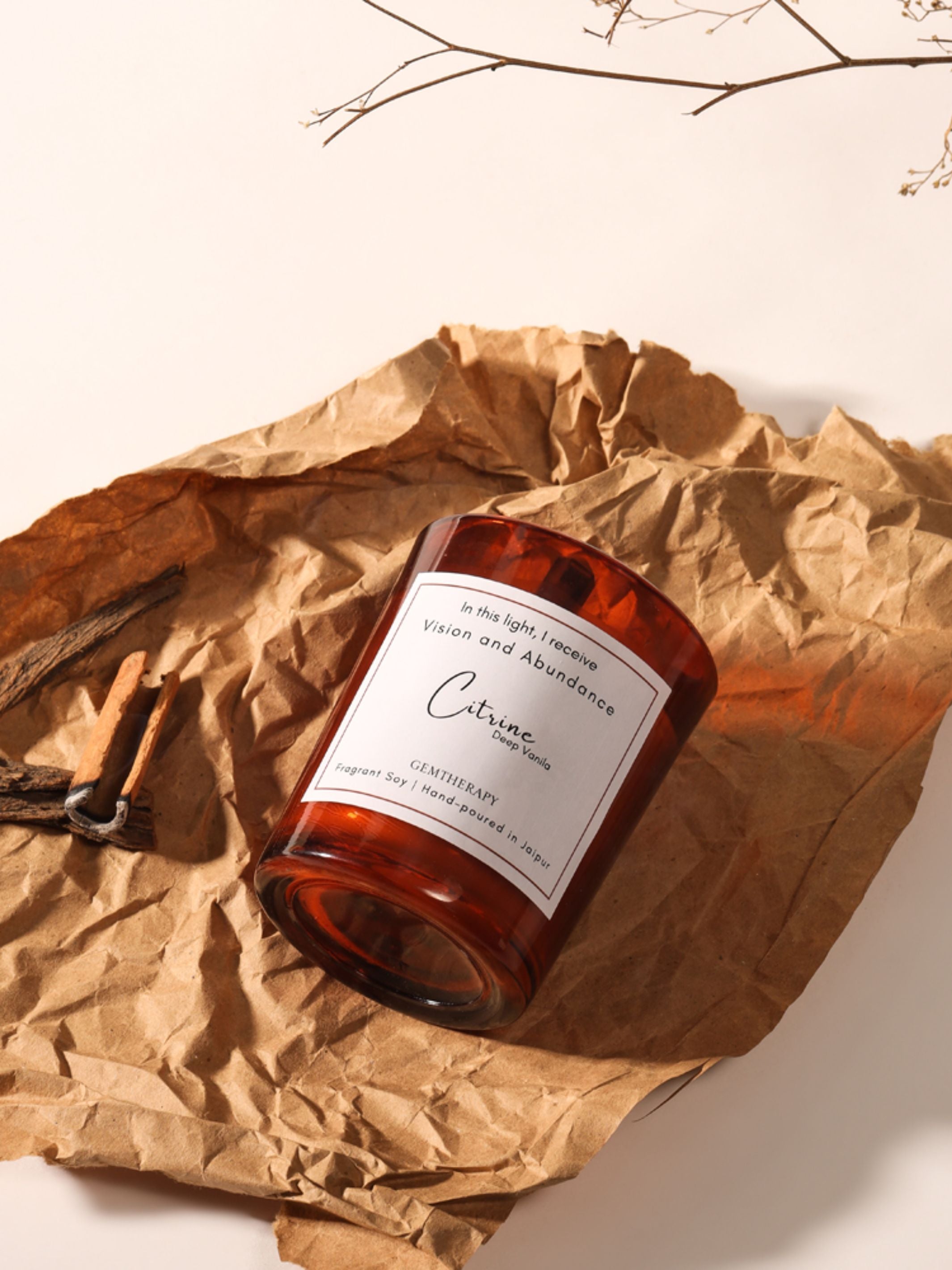 Intention Candle Abundance