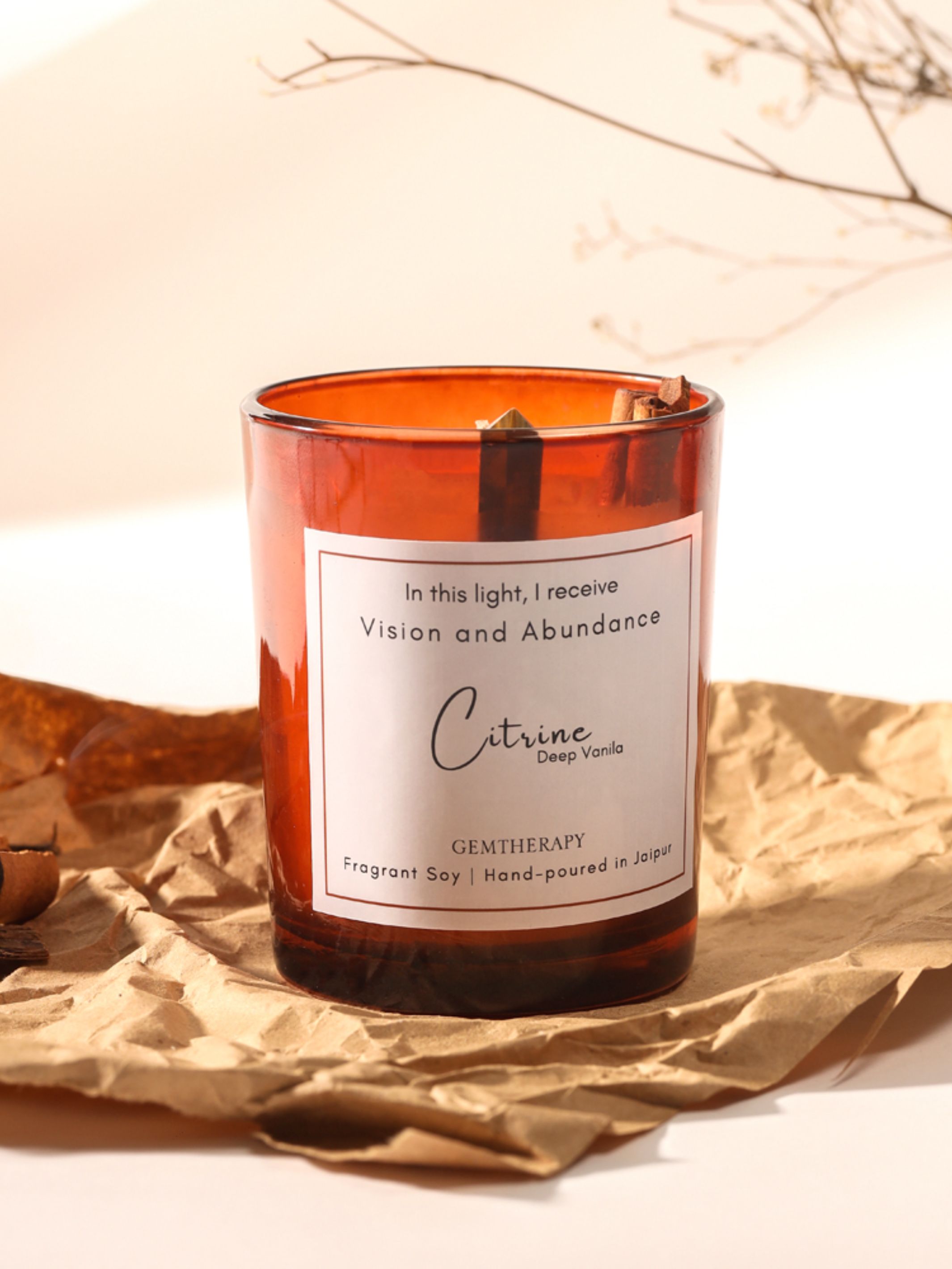 Intention Candle Abundance