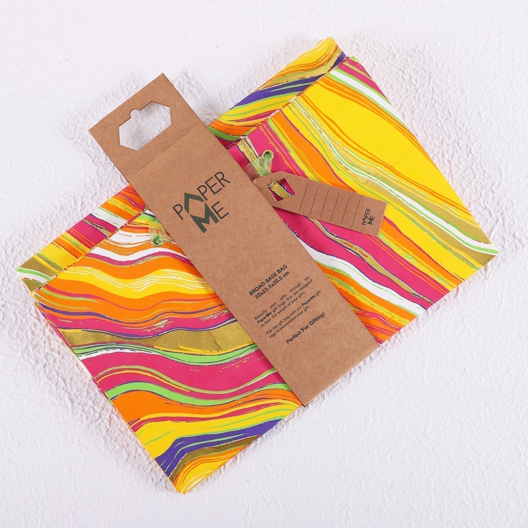 Leheriya Large Broad Base Bag