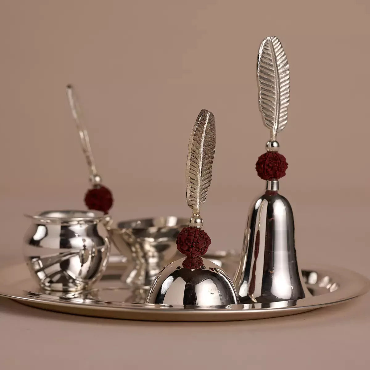 Banana leaf Pooja thaali set set of 6