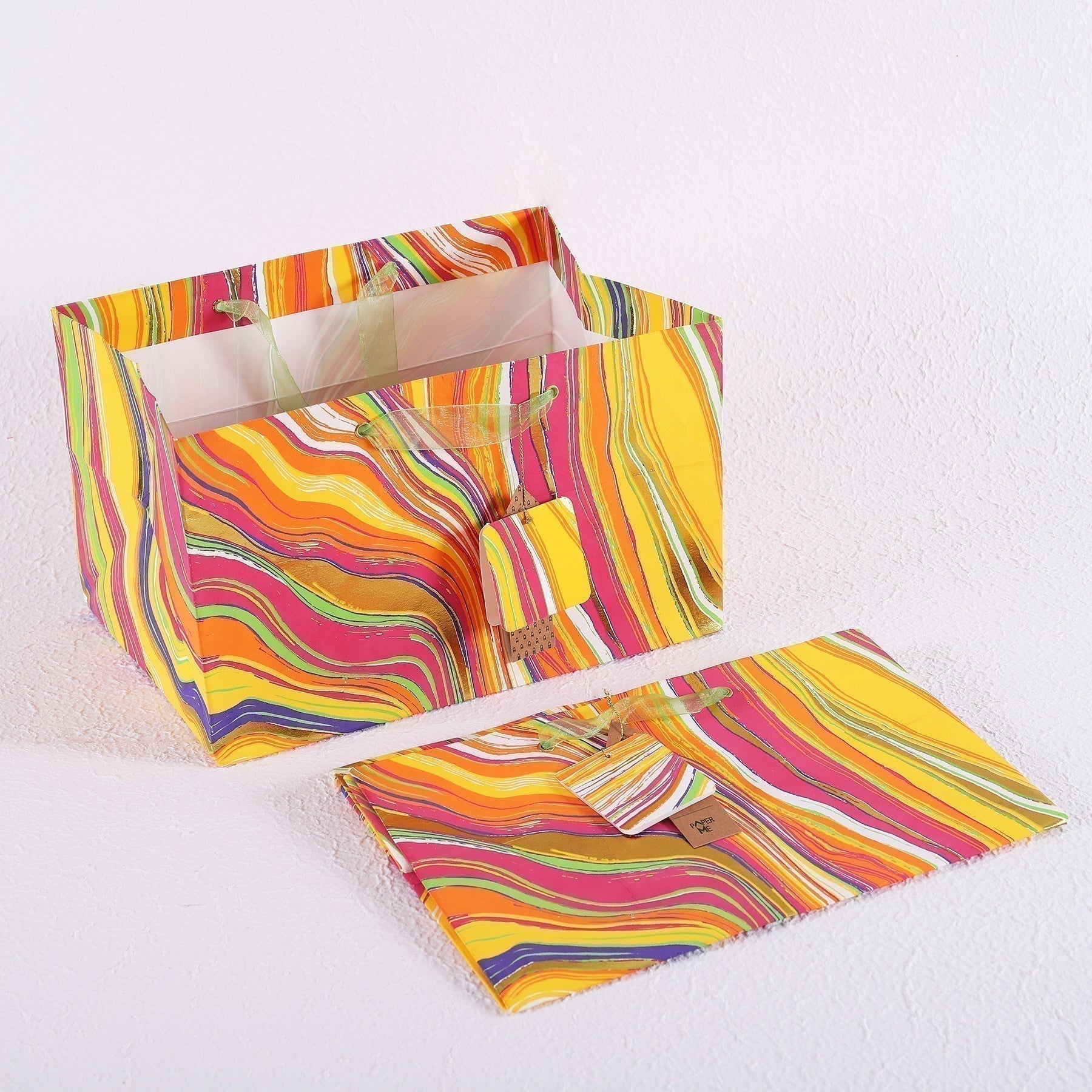 Leheriya Large Broad Base Bag