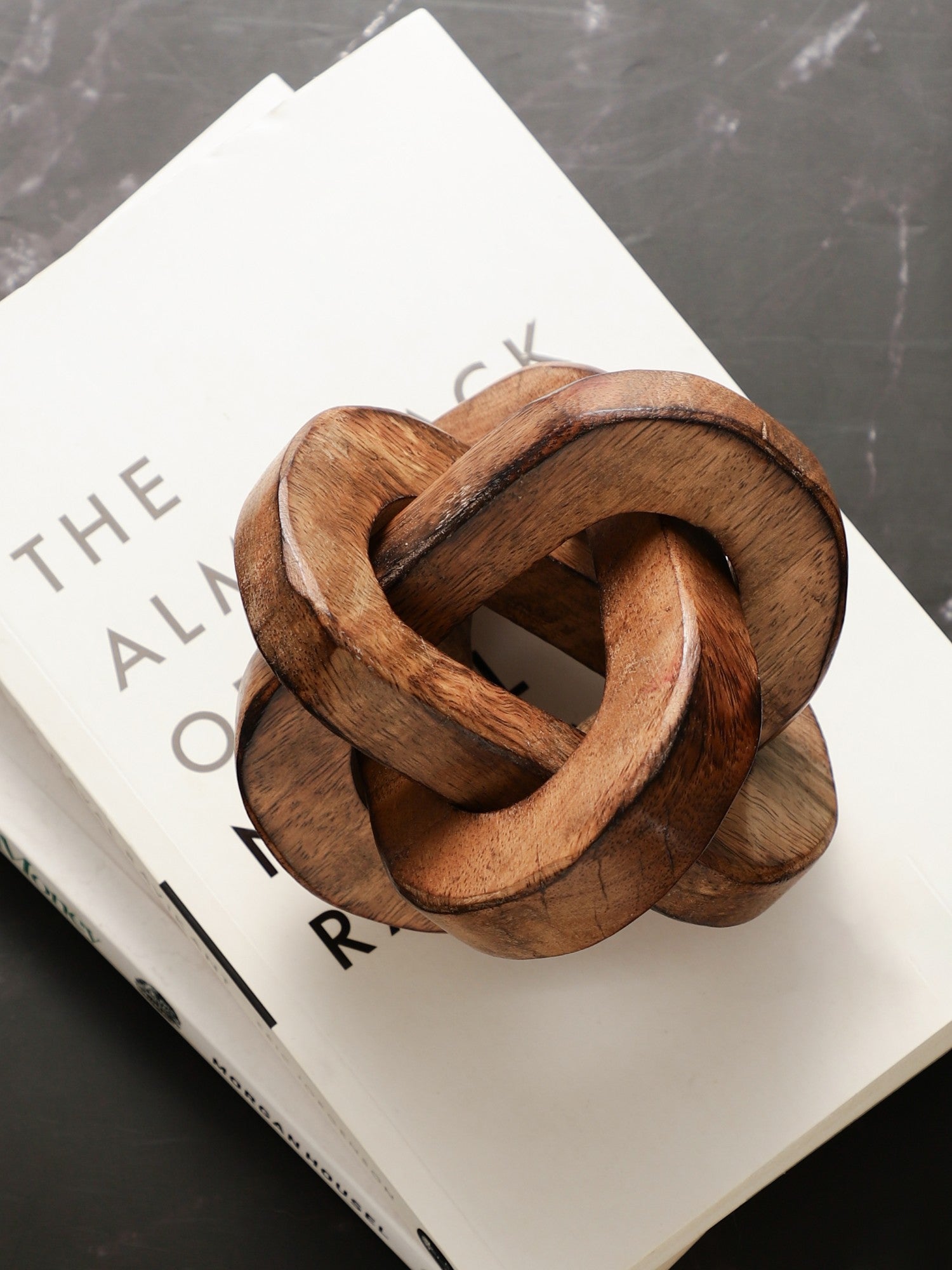 Triple Knot Wooden Accent Piece (Small)