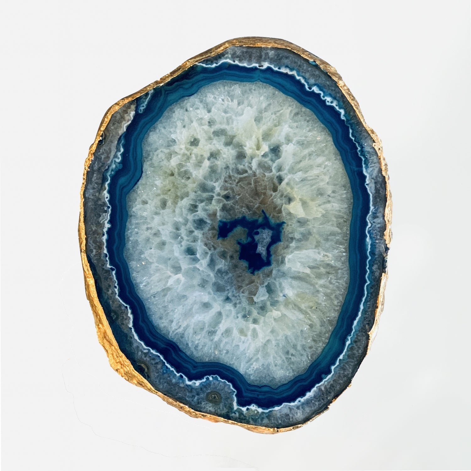 Semi Precious Platter - Blue Agate