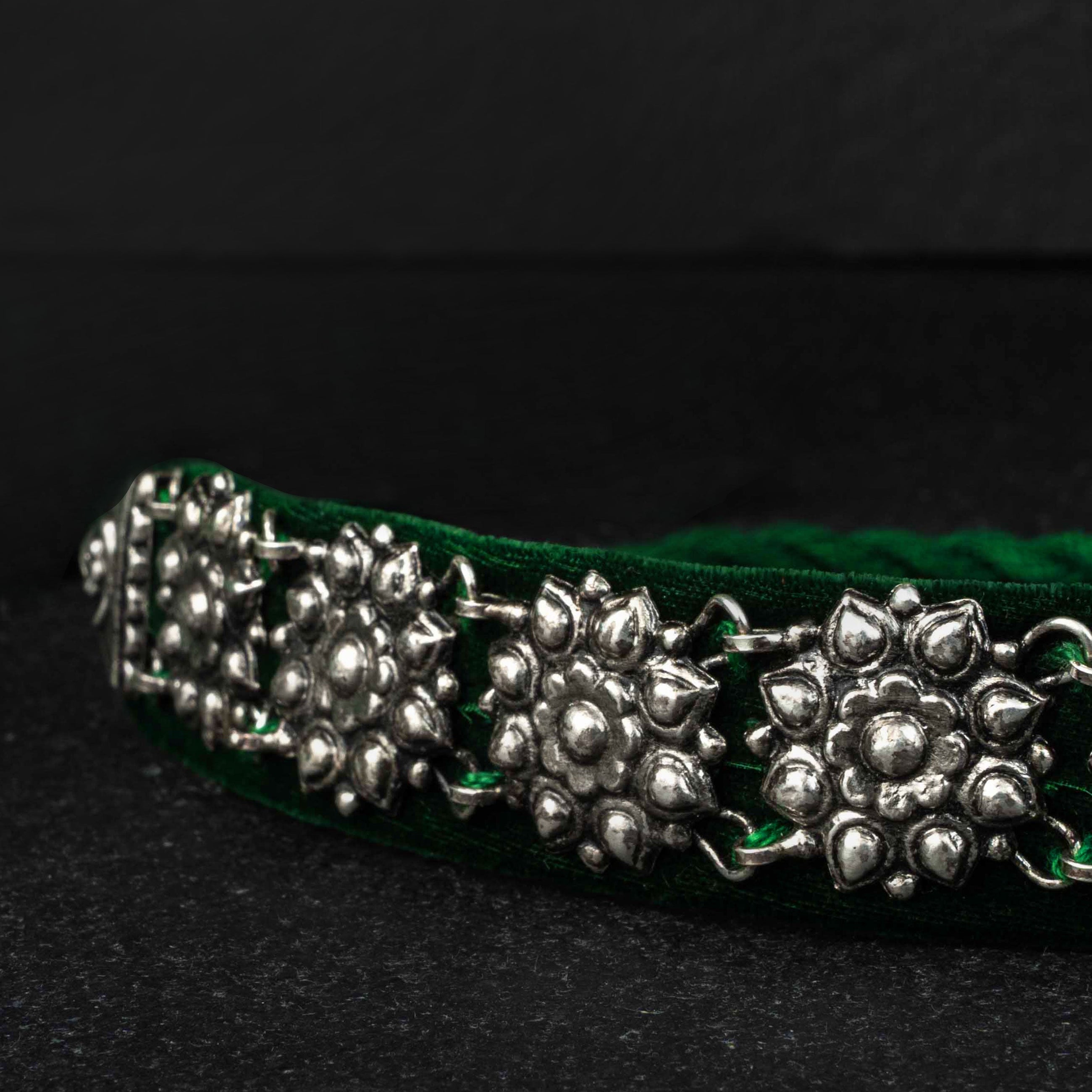 Chandak Guluband Silver Choker